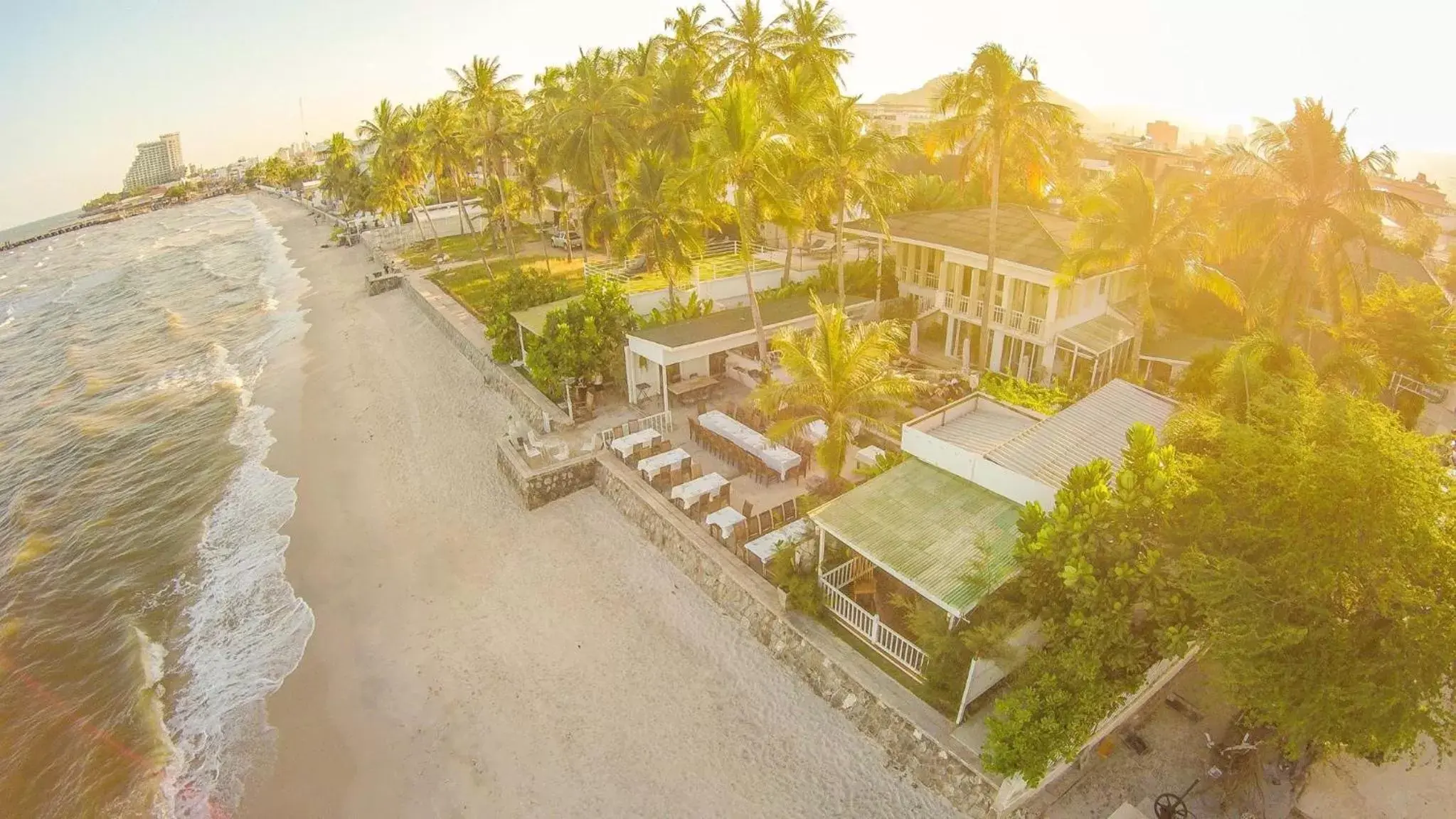 Bird's-eye View in Green Gallery Beach Boutique Hotel