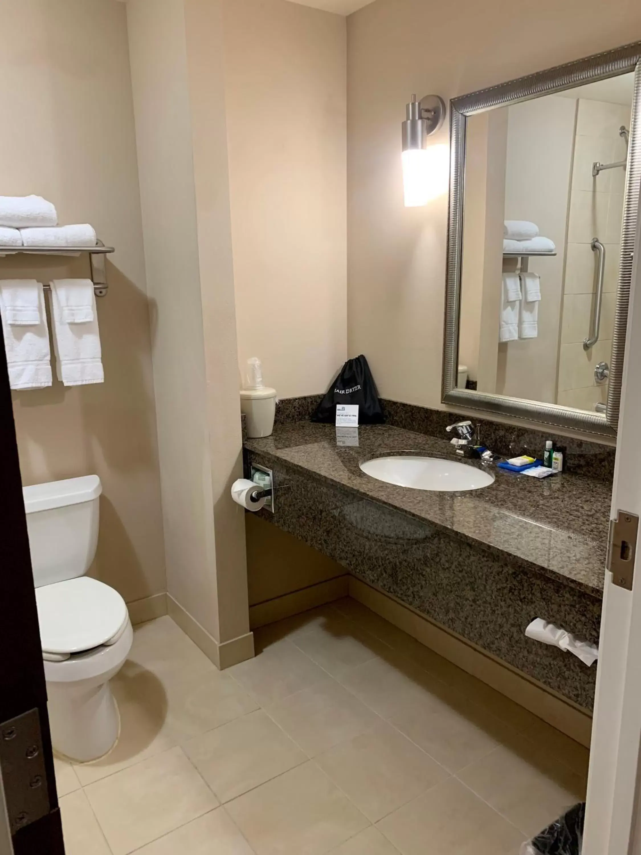 Bathroom in Holiday Inn Express Hotel & Suites North Sequim, an IHG Hotel