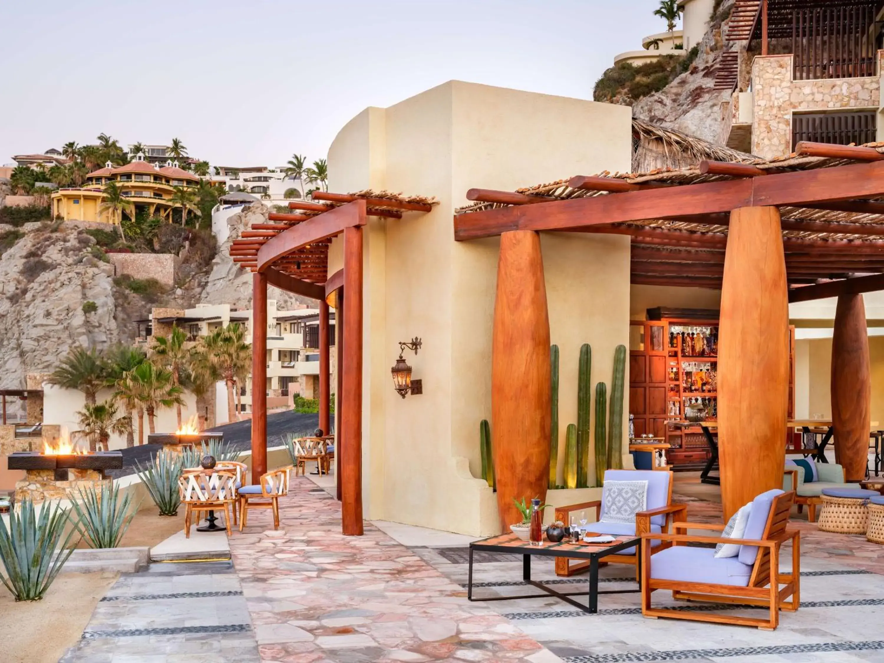 Patio in Waldorf Astoria Los Cabos Pedregal