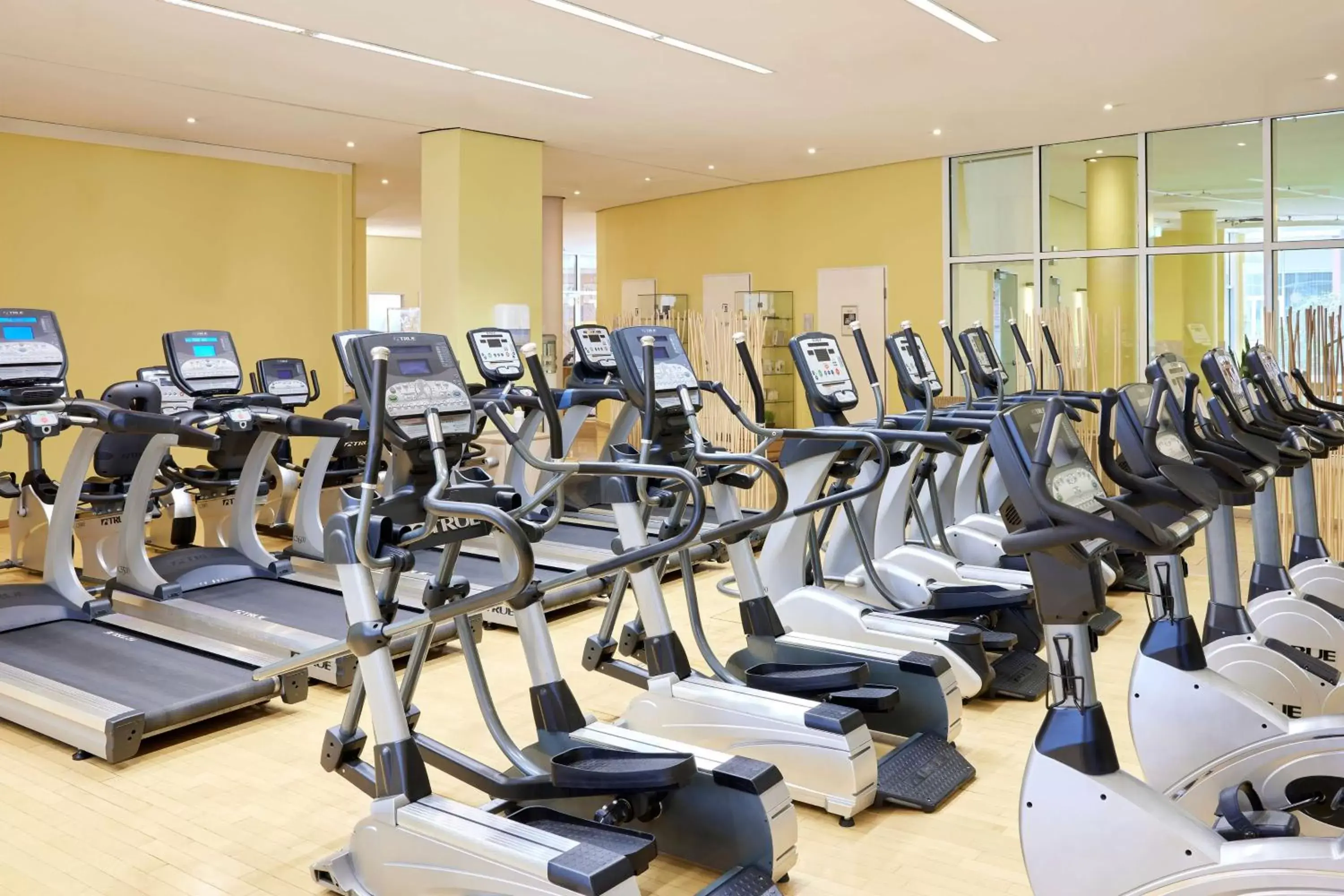 Fitness centre/facilities in Lindner Hotel Cologne Am Dom, part of JdV by Hyatt Fitness centre/facilities in Lindner Hotel Cologne Am Dom, part of JdV by Hyatt