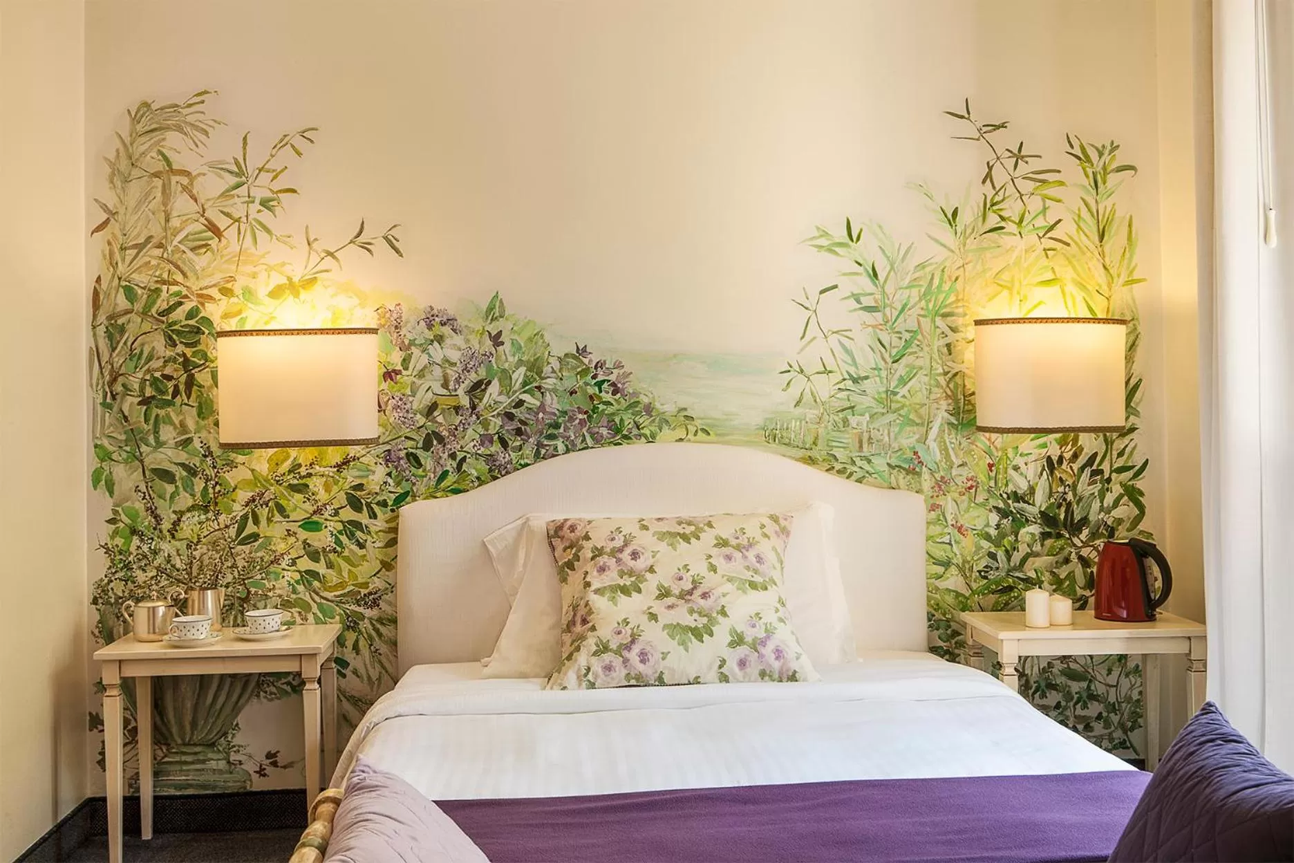 Bed in Albergo Al Moretto