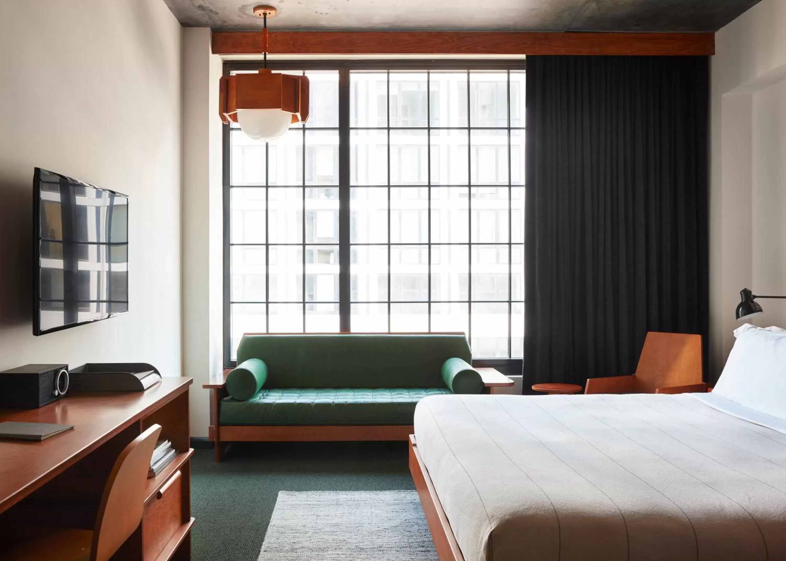 Bedroom in Ace Hotel Brooklyn