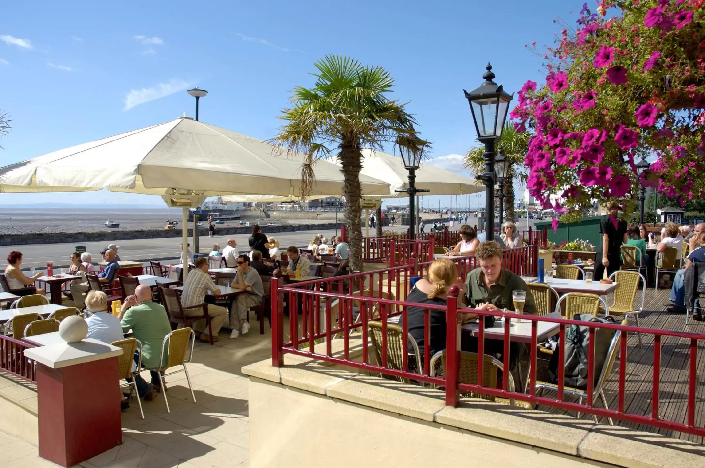 Patio, Restaurant/Places to Eat in Old Colonial, Weston-Super-Mare by Marston's Inns