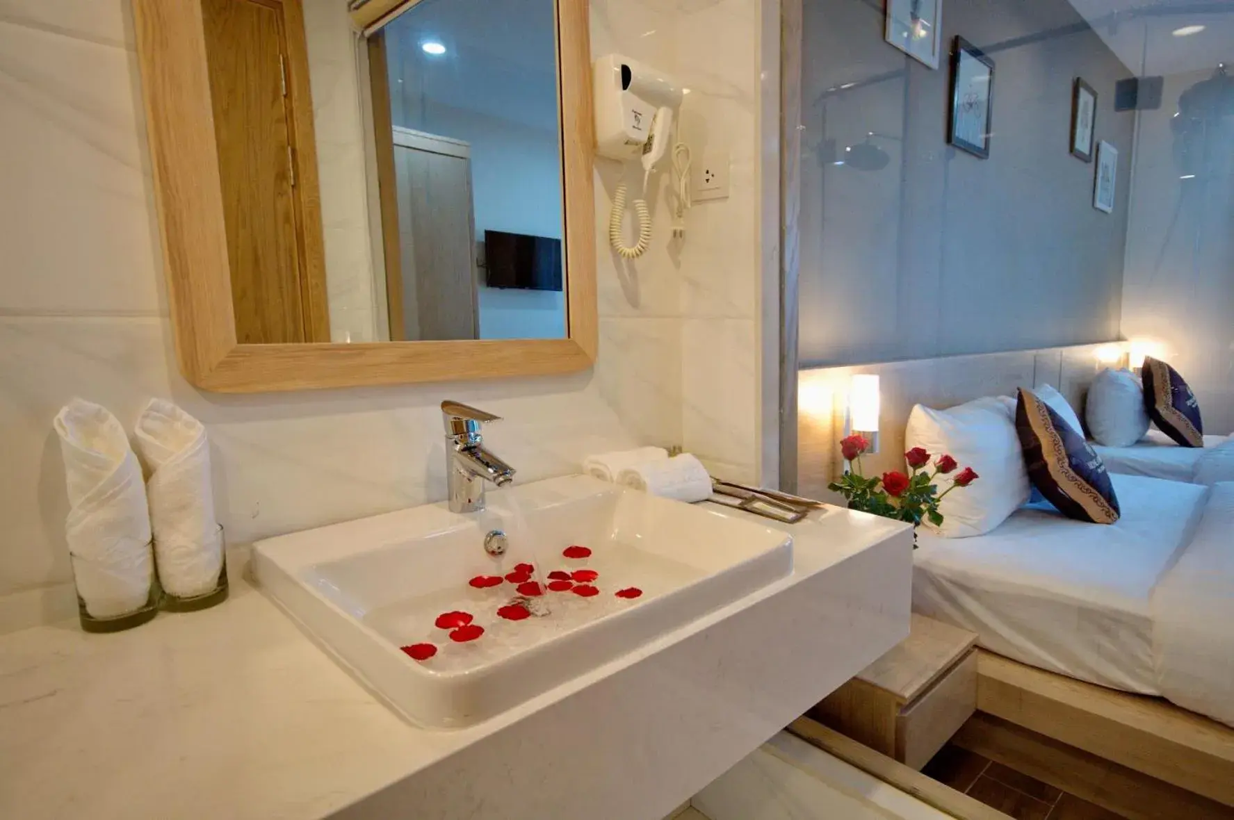 towels, Bathroom in Gibson Hotel Nha Trang