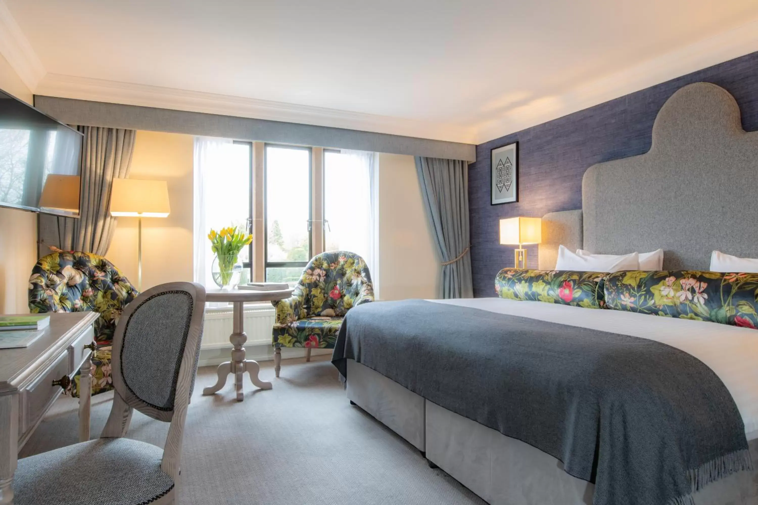 Bedroom in The Billesley Manor Hotel