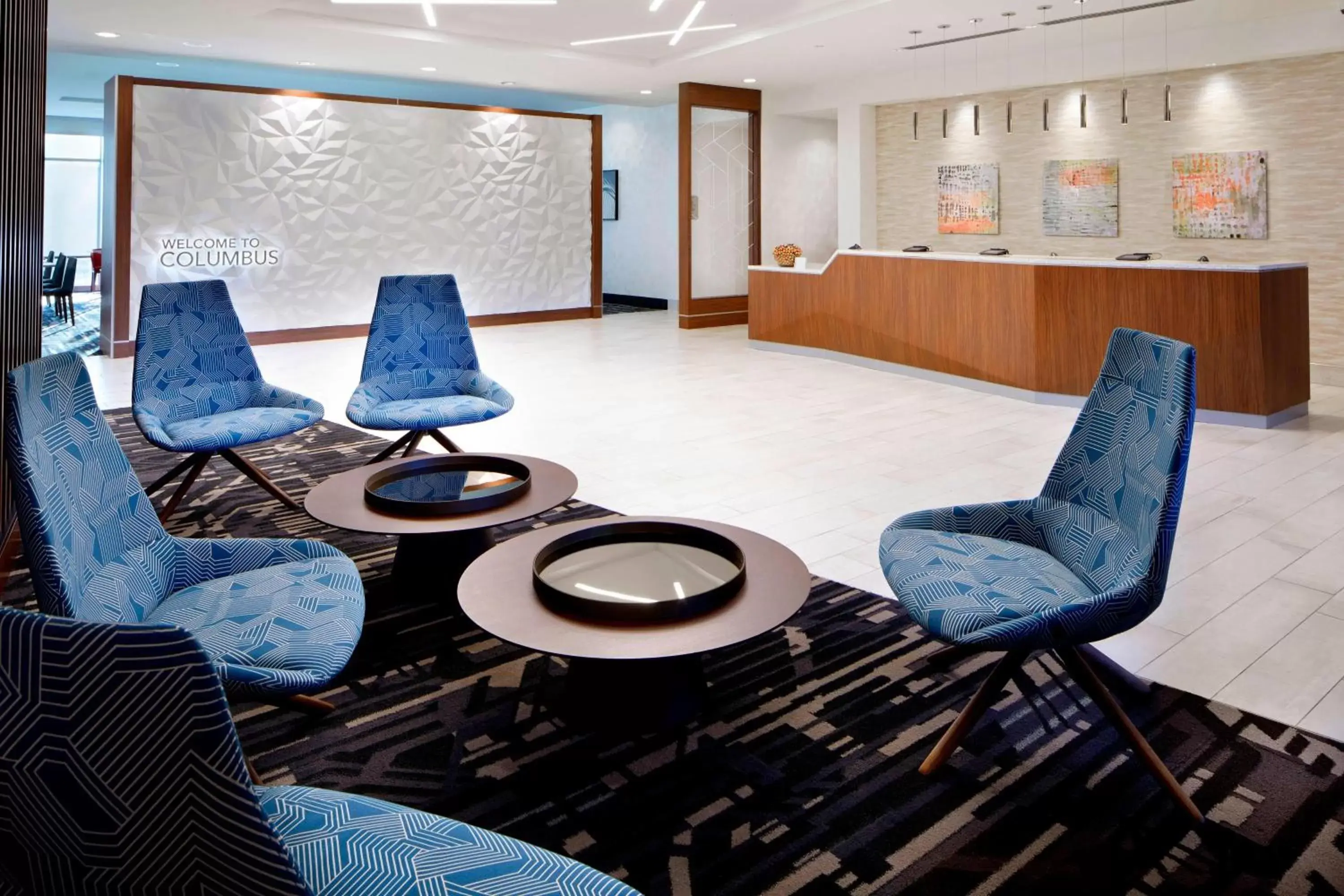 Lobby or reception in TownePlace Suites by Marriott Columbus Easton Area