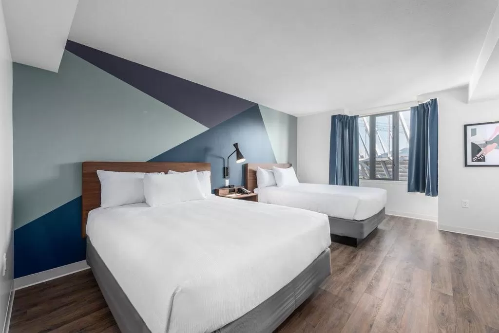 Bed in YWCA Hotel Vancouver