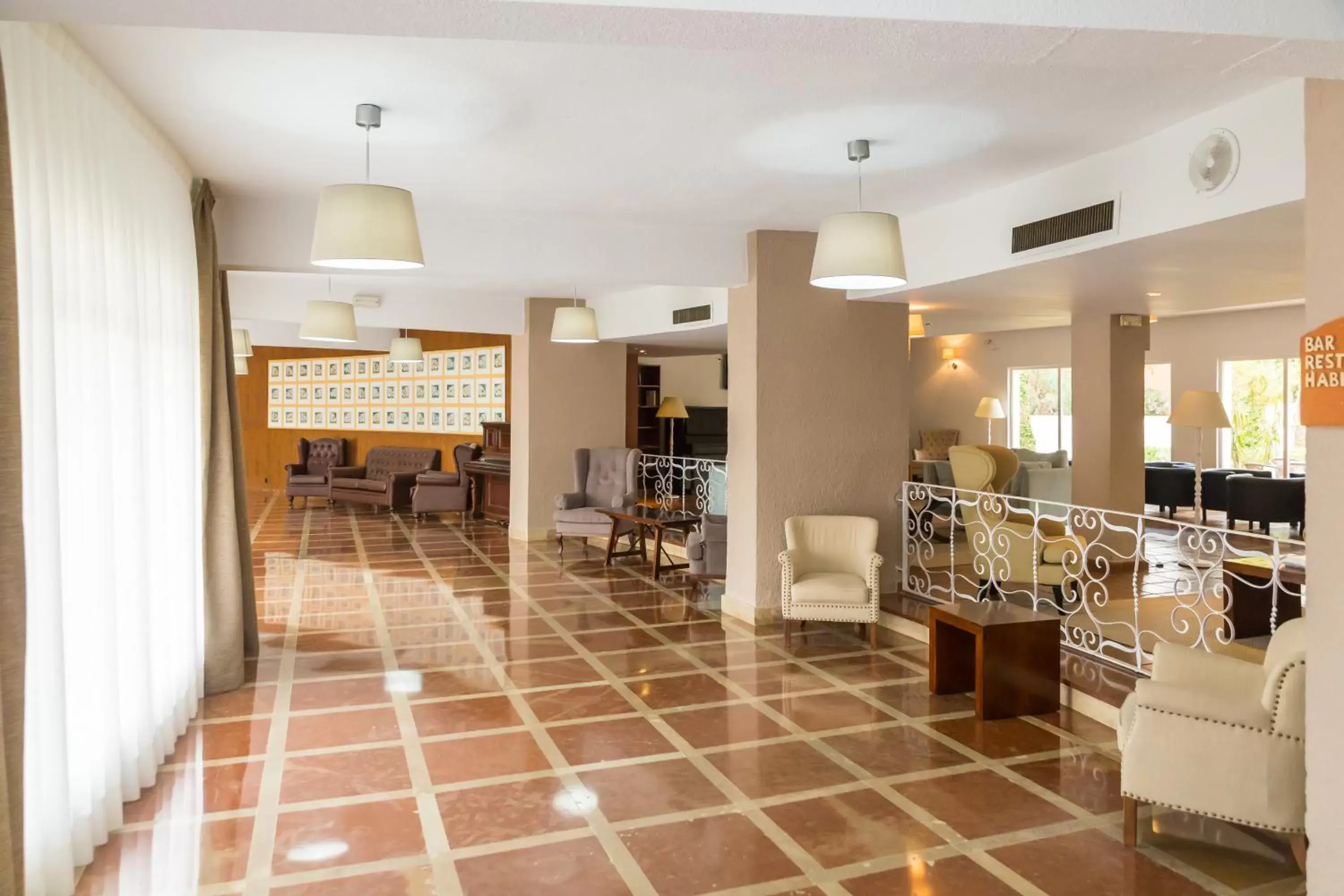 Lobby or reception, Restaurant/Places to Eat in AluaSun Marbella Park