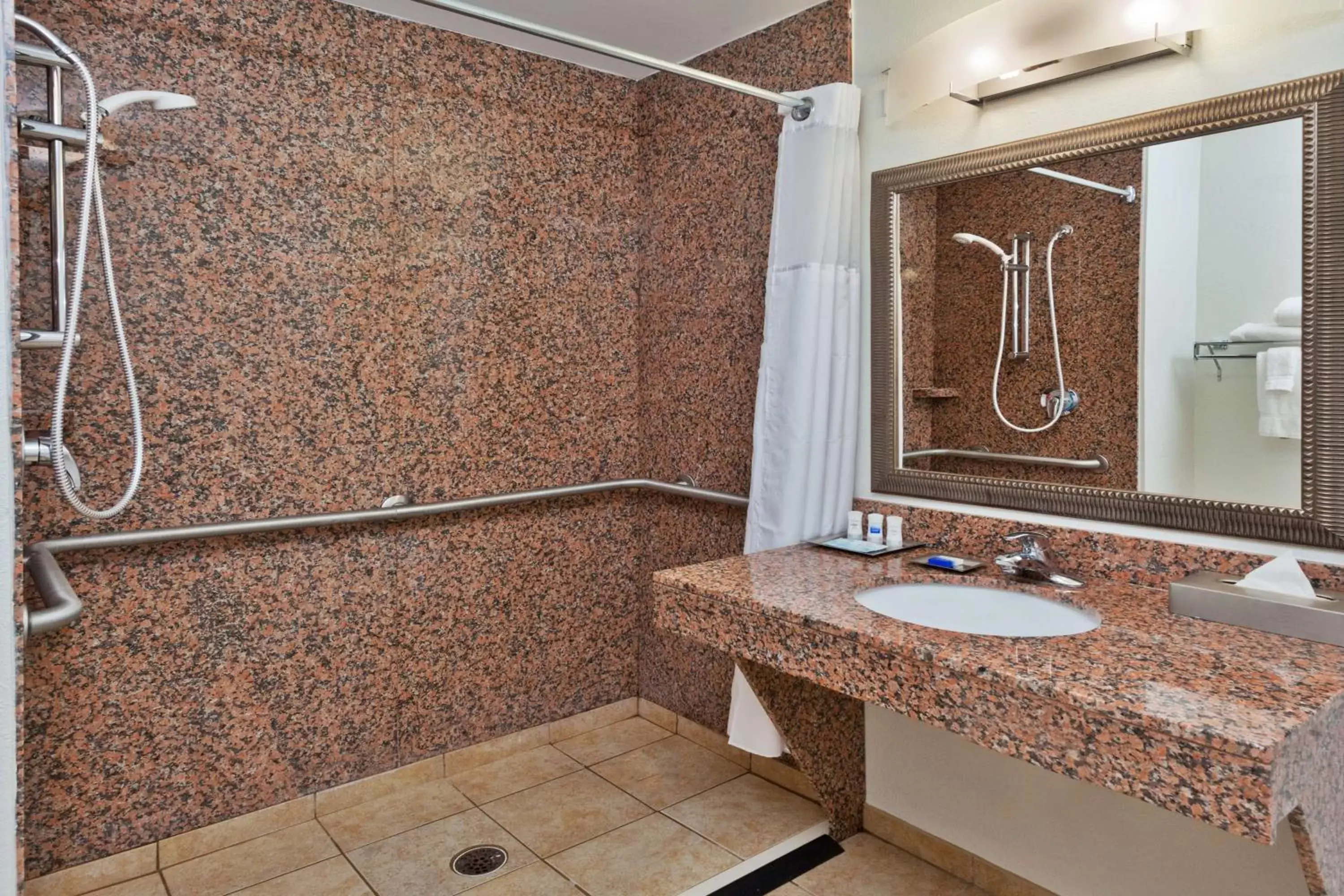 King Room with Roll-In Shower - Disability Access in Best Western Plus Columbus North Fort Moore King Room with Roll-In Shower - Disability Access in Best Western Plus Columbus North Fort Moore
