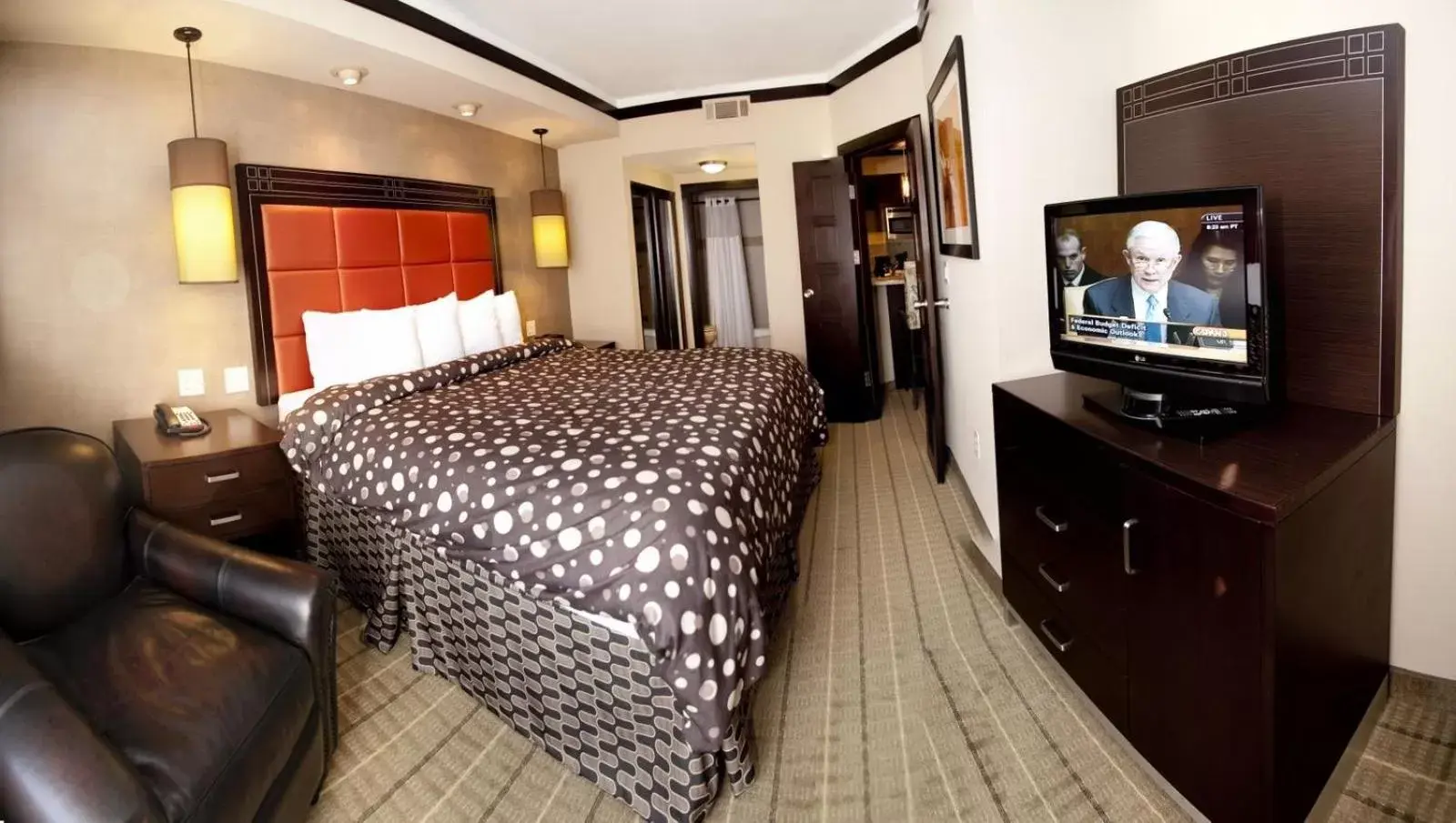 Bed in Staybridge Suites DFW Airport North, an IHG Hotel