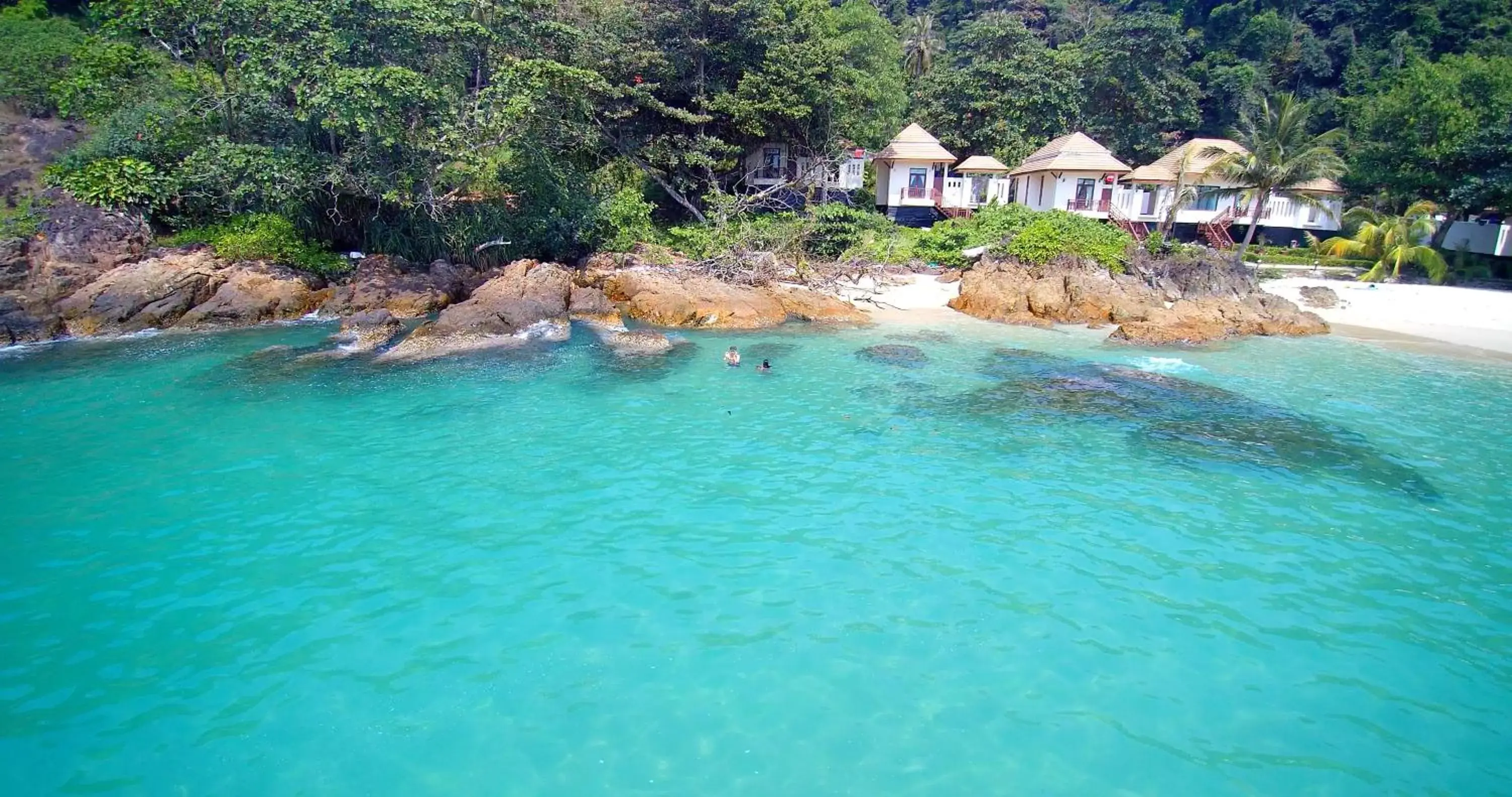 Sea view, Bird's-eye View in Siam Beach Resort