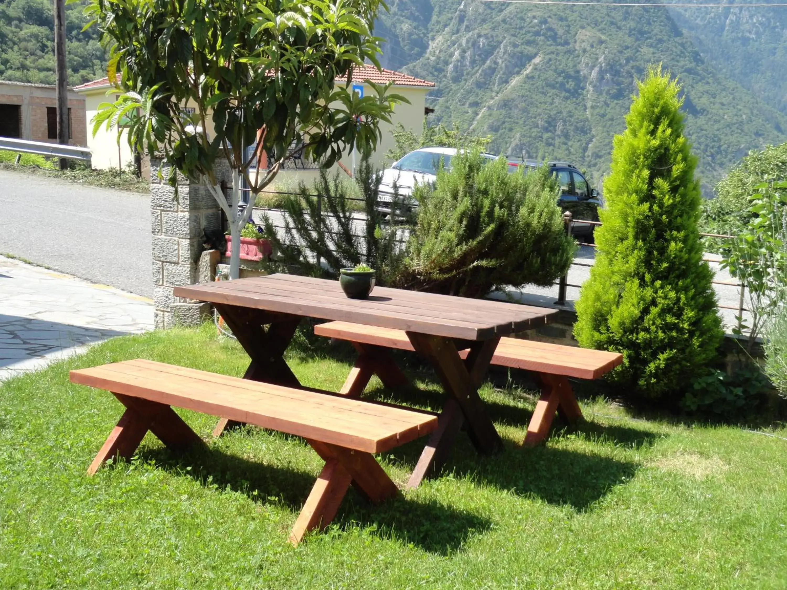 Garden in Hotel Rodovoli