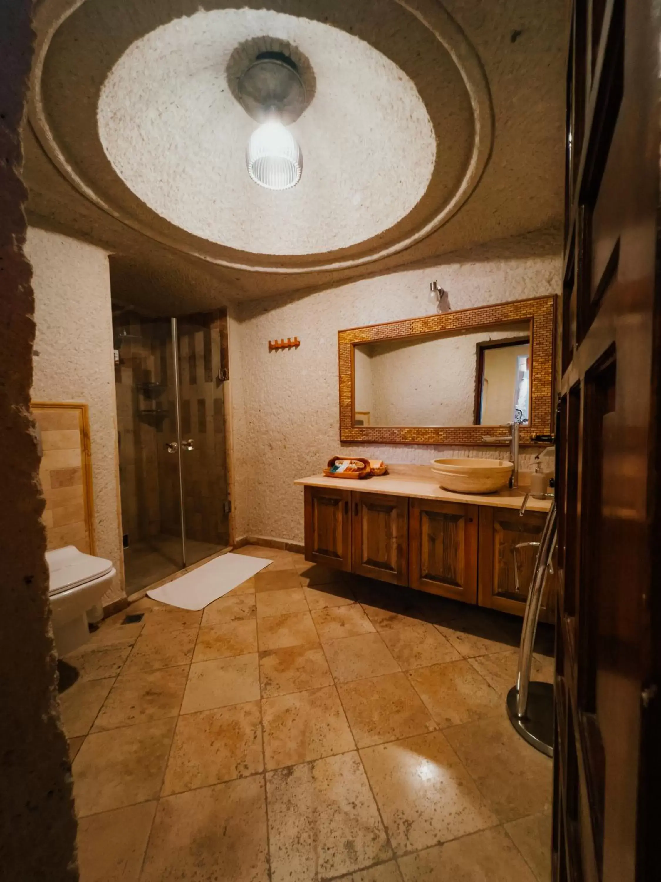 Bathroom in Local Cave House Hotel