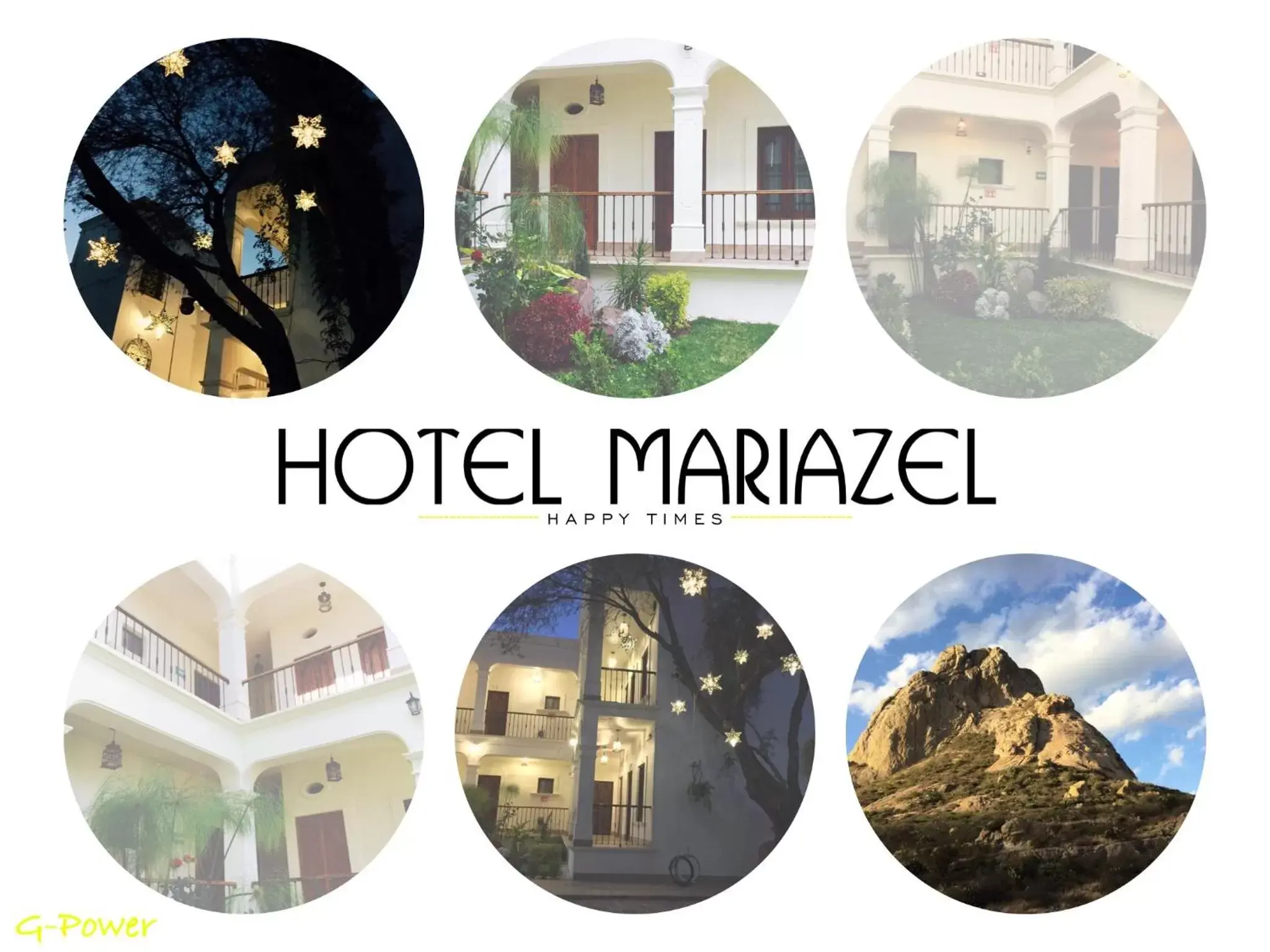 Text overlay in Hotel Mariazel