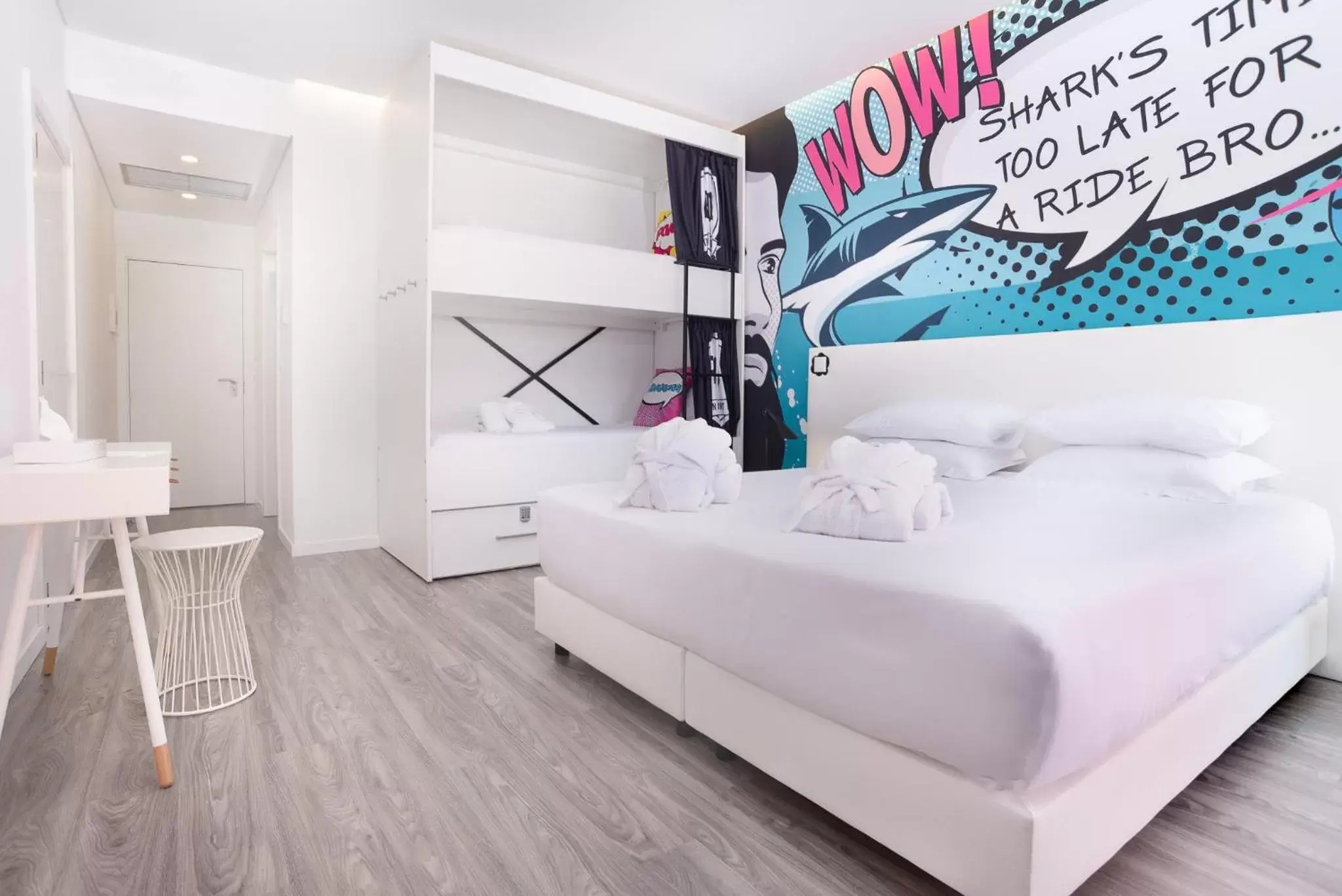 Bed in RIDE Surf Resort & Spa