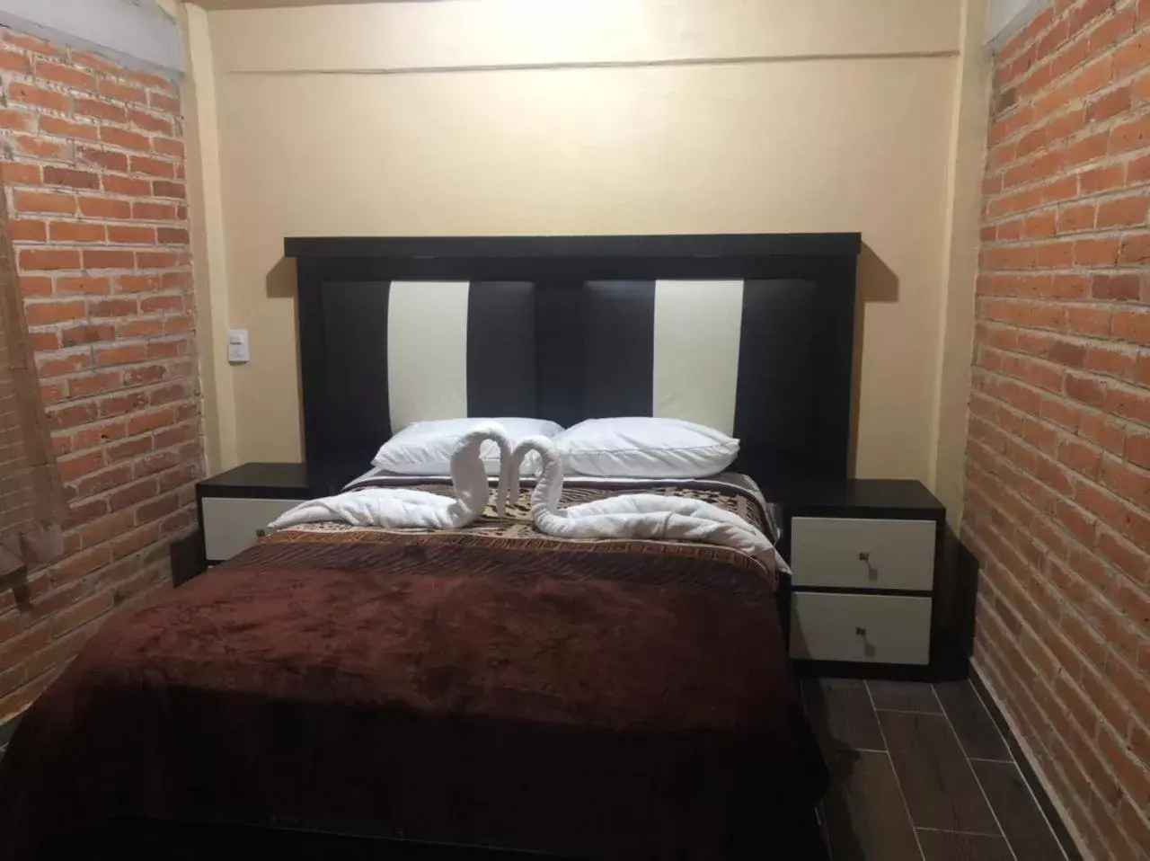 Bed in CABAÑAS TLAXCO LA LOMA