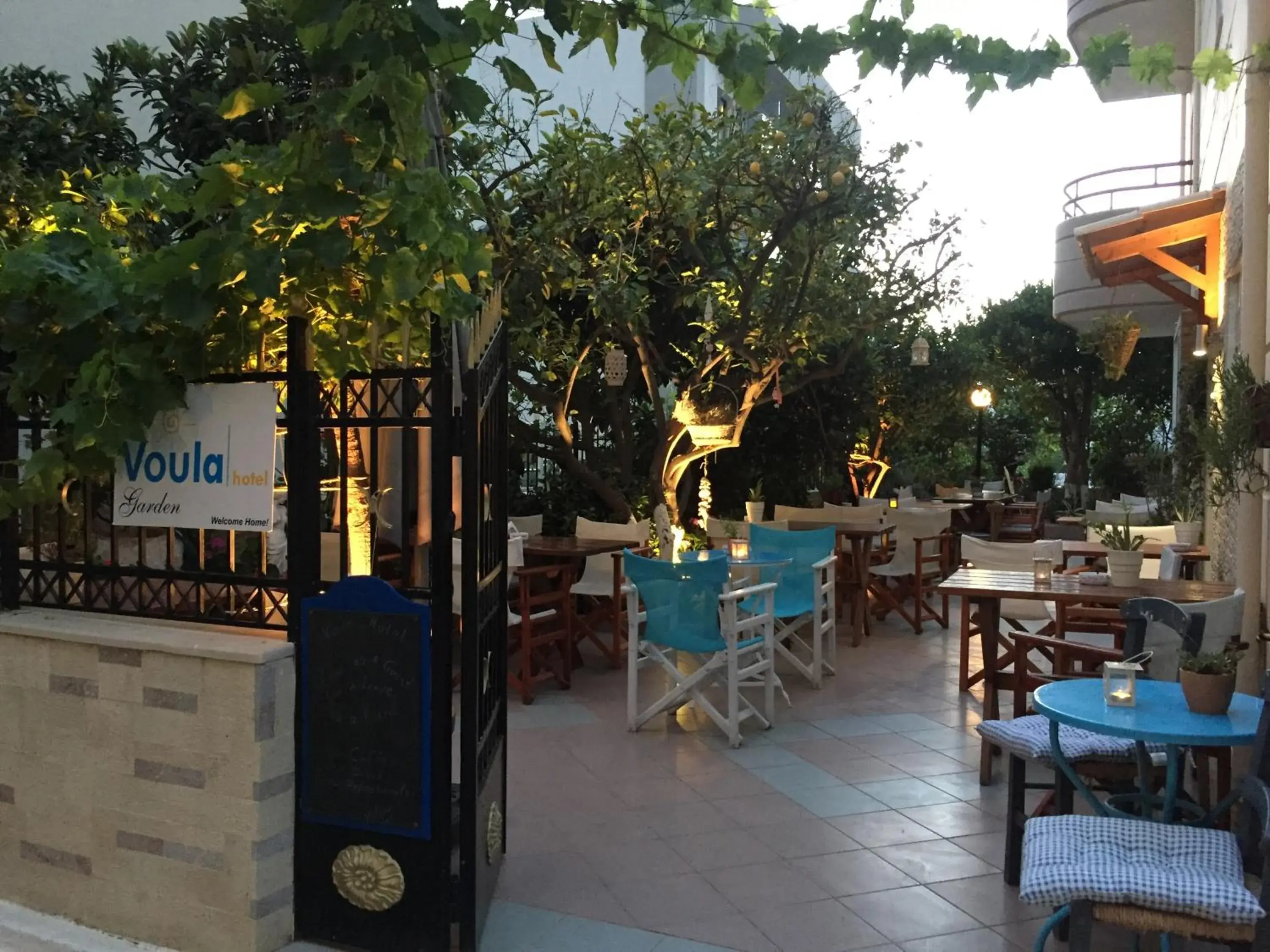 Garden in Voula Hotel