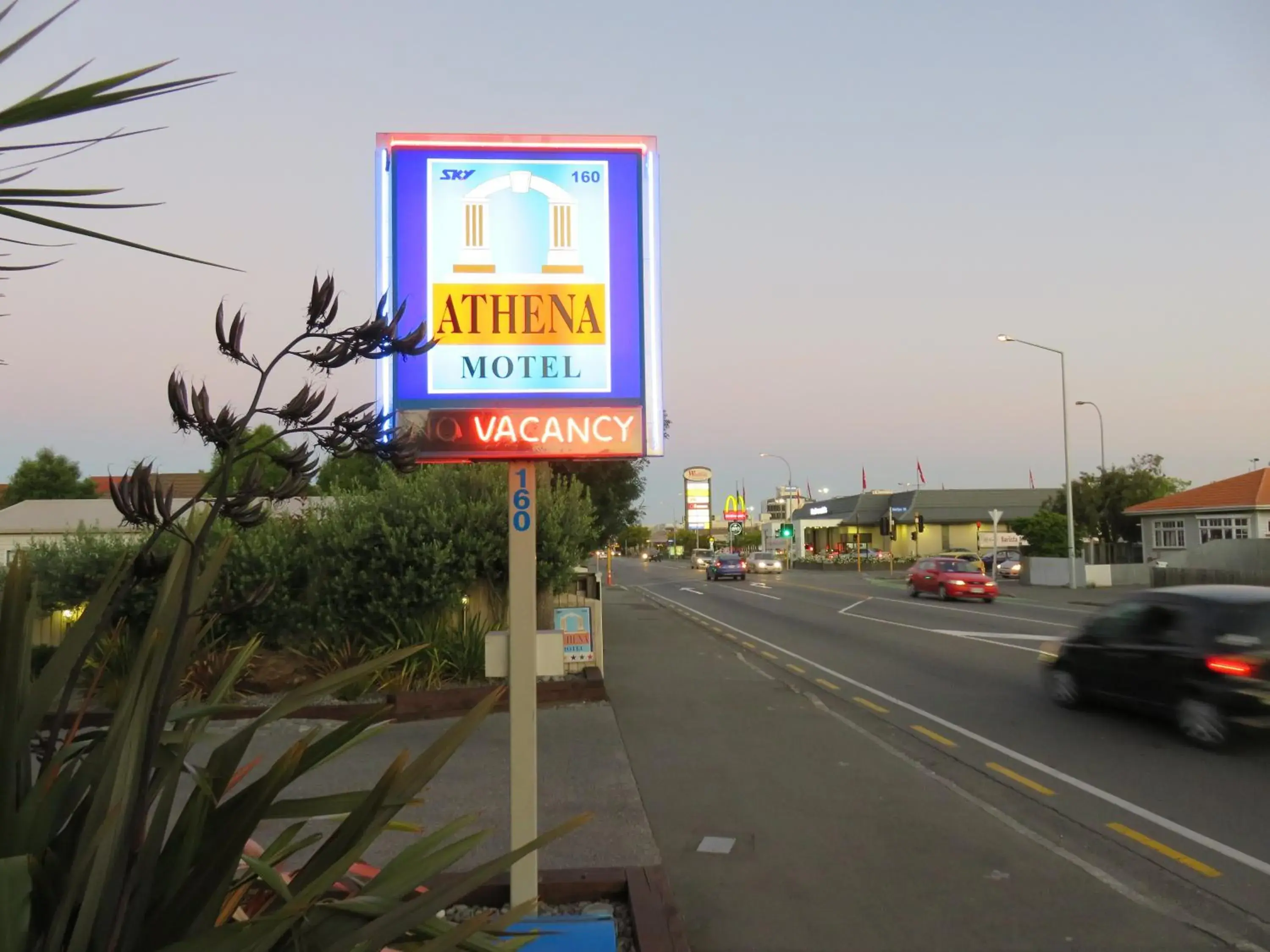 Property logo or sign in Athena Motel