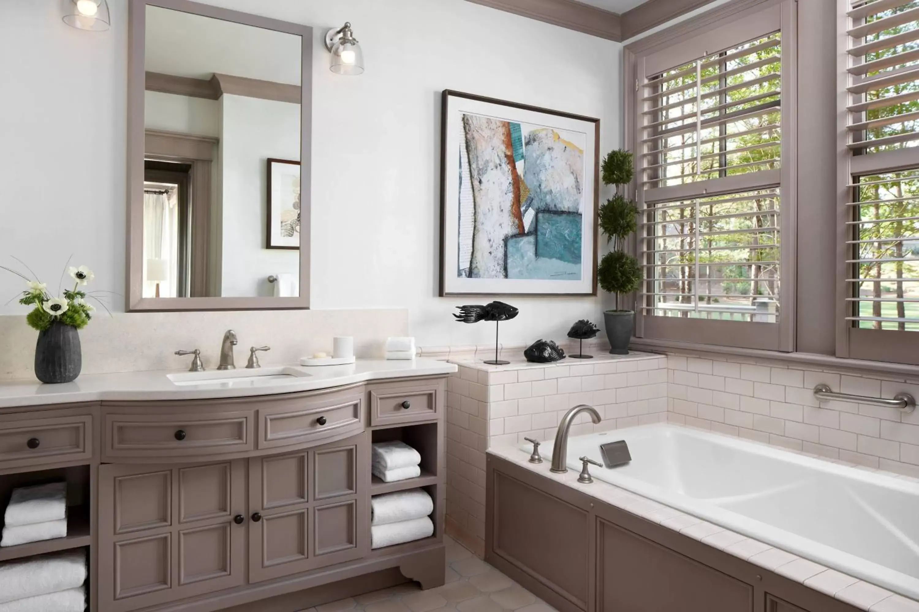 Bathroom in The Ritz-Carlton Reynolds, Lake Oconee