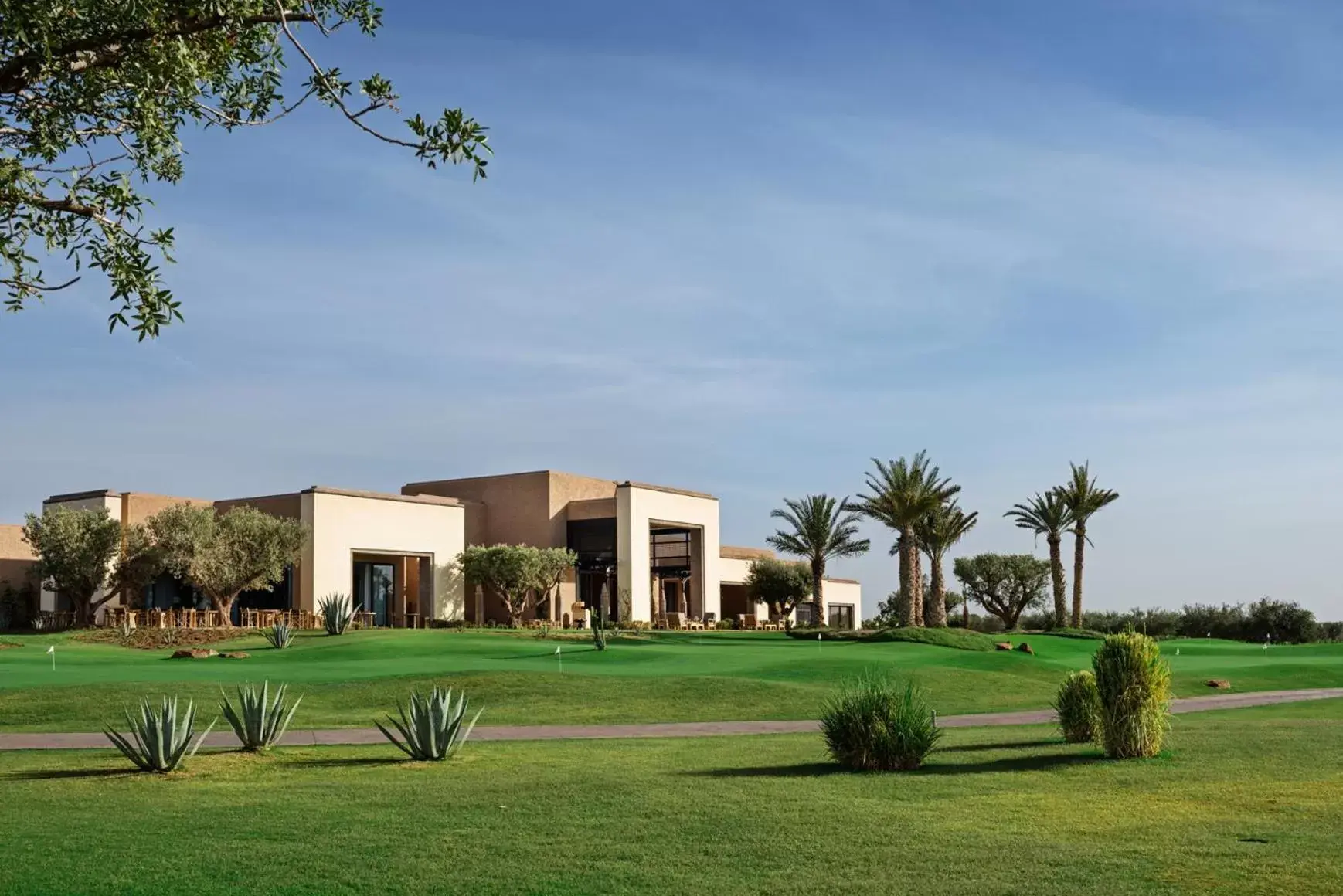 Golfcourse, Property Building in Fairmont Royal Palm Marrakech