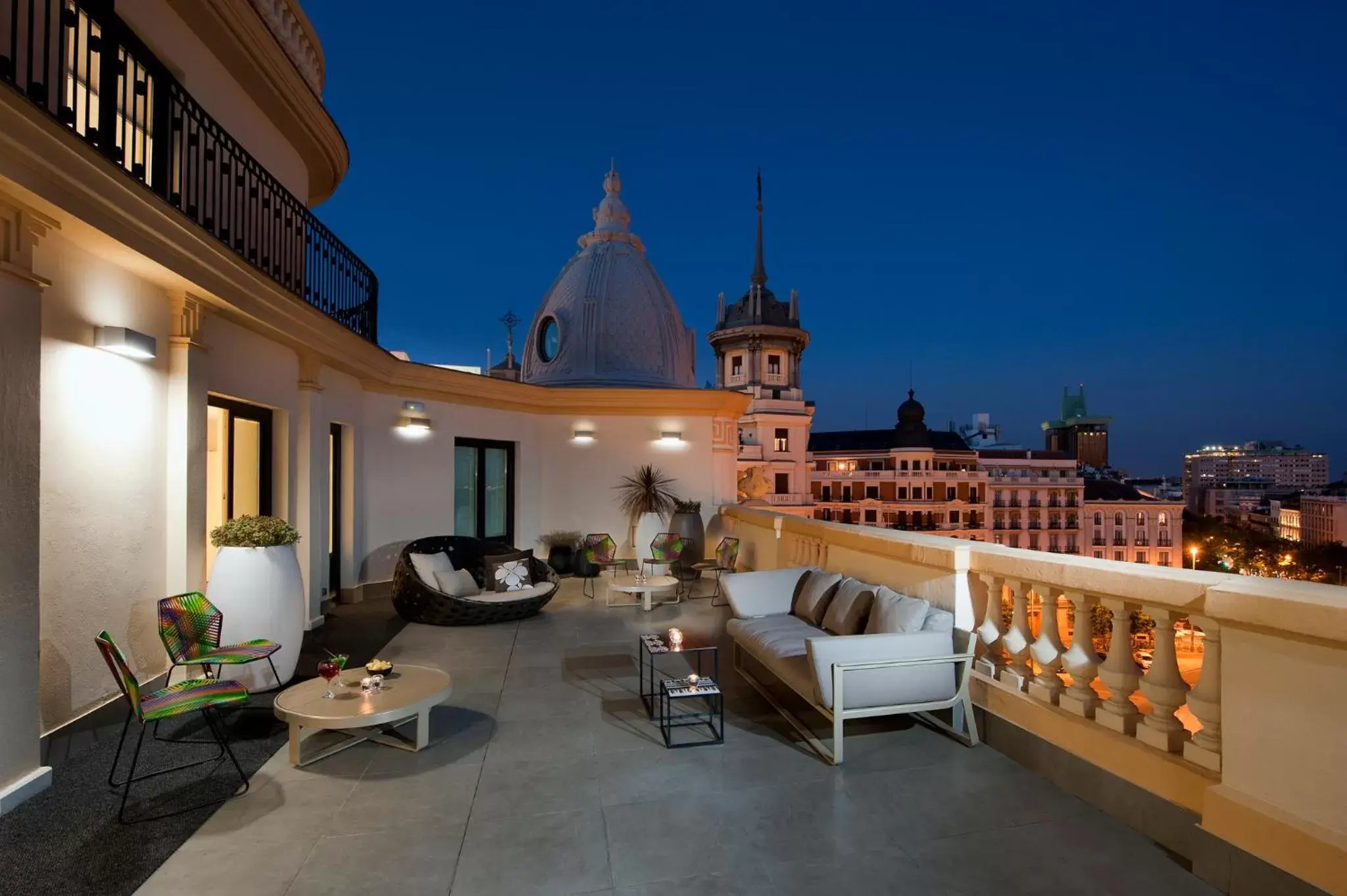 Balcony/Terrace in Hotel Sardinero Madrid