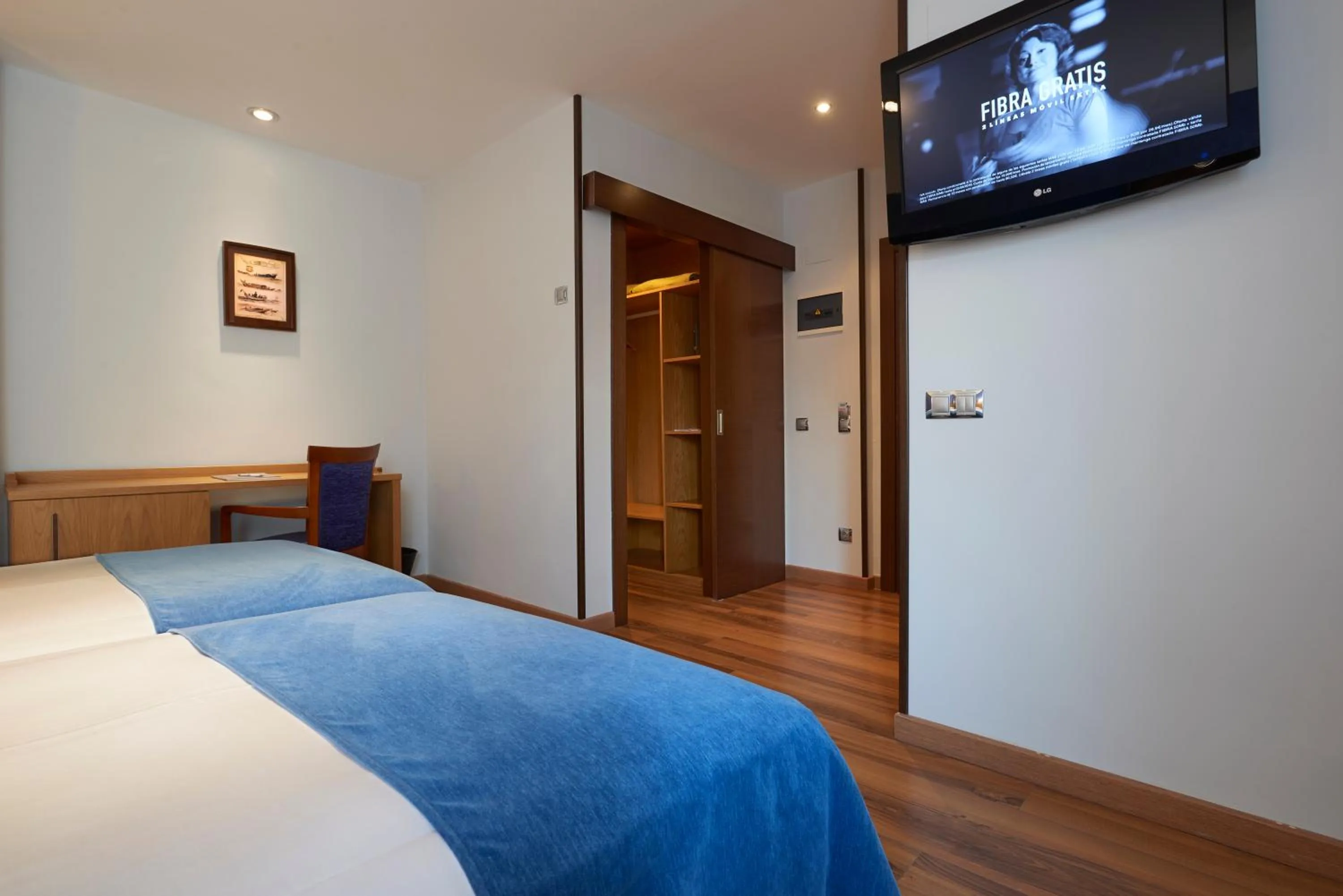 Bedroom, Bed in Hotel 40 Nudos