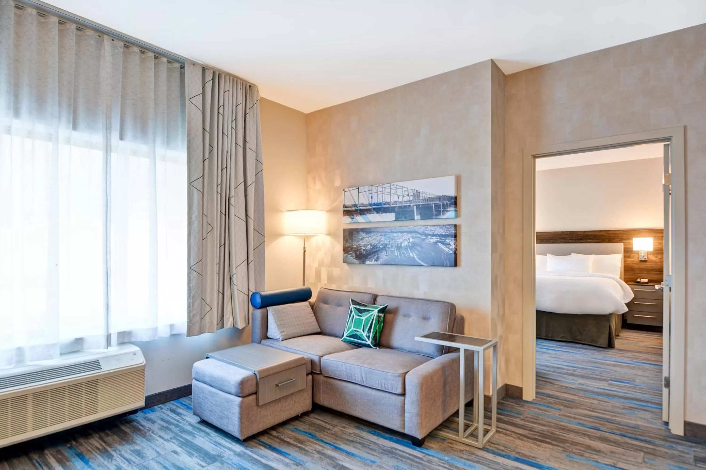 One-Bedroom Queen Suite with Sofa Bed in TownePlace Suites by Marriott Bridgewater Branchburg