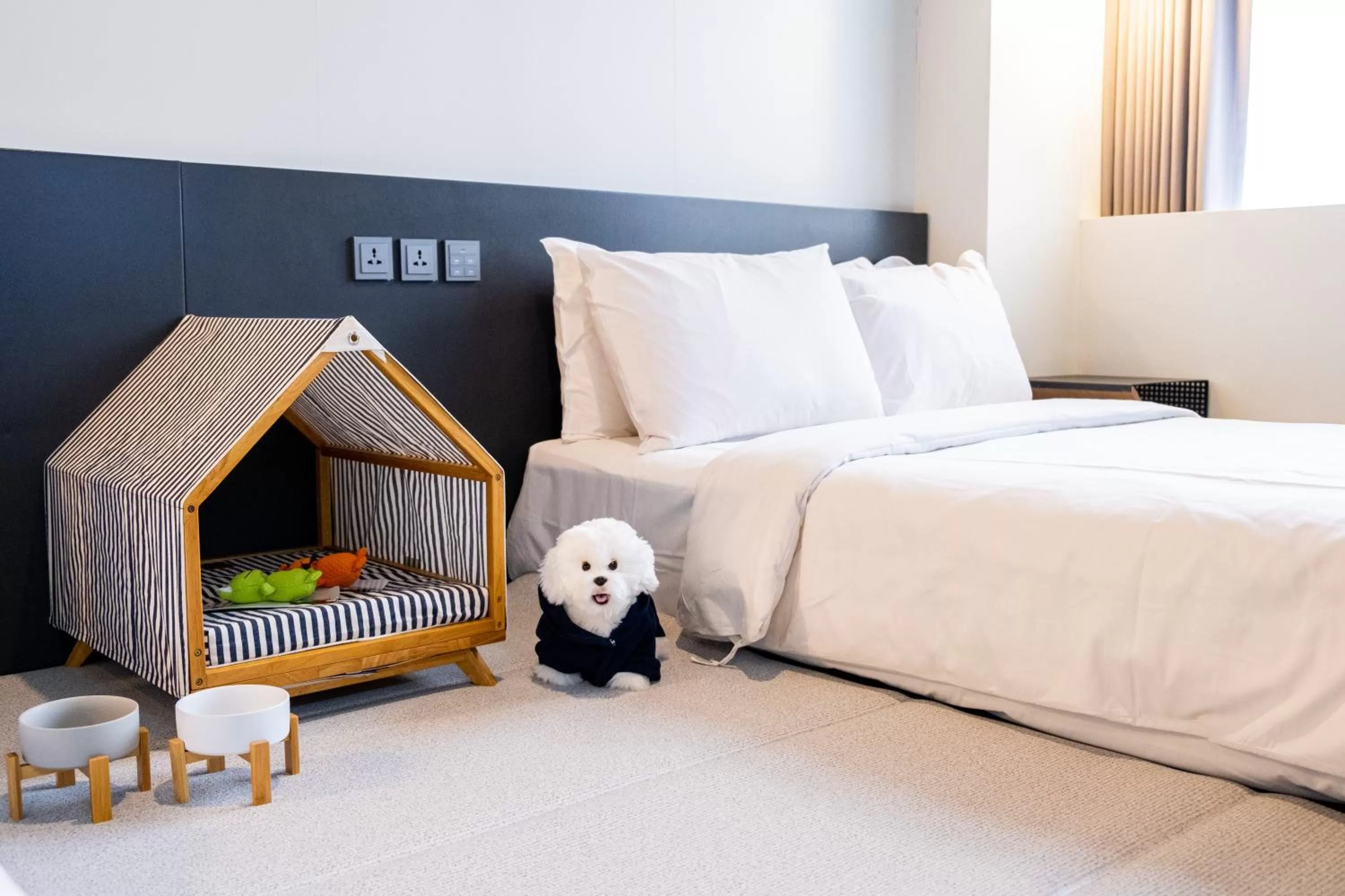 Bedroom, Bed in Hotel Cappuccino