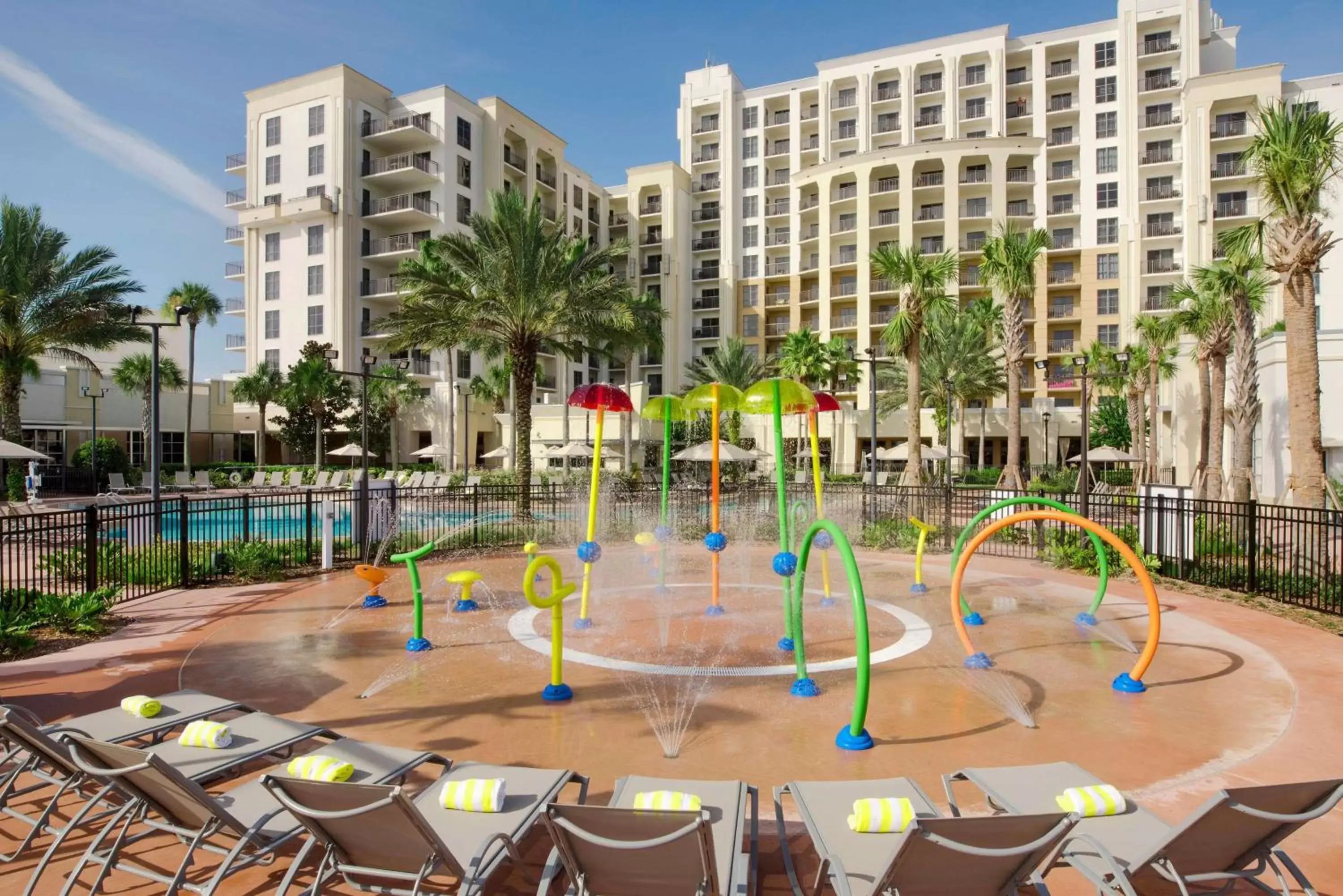 Property building, Children's Play Area in Hilton Grand Vacations Club Las Palmeras Orlando
