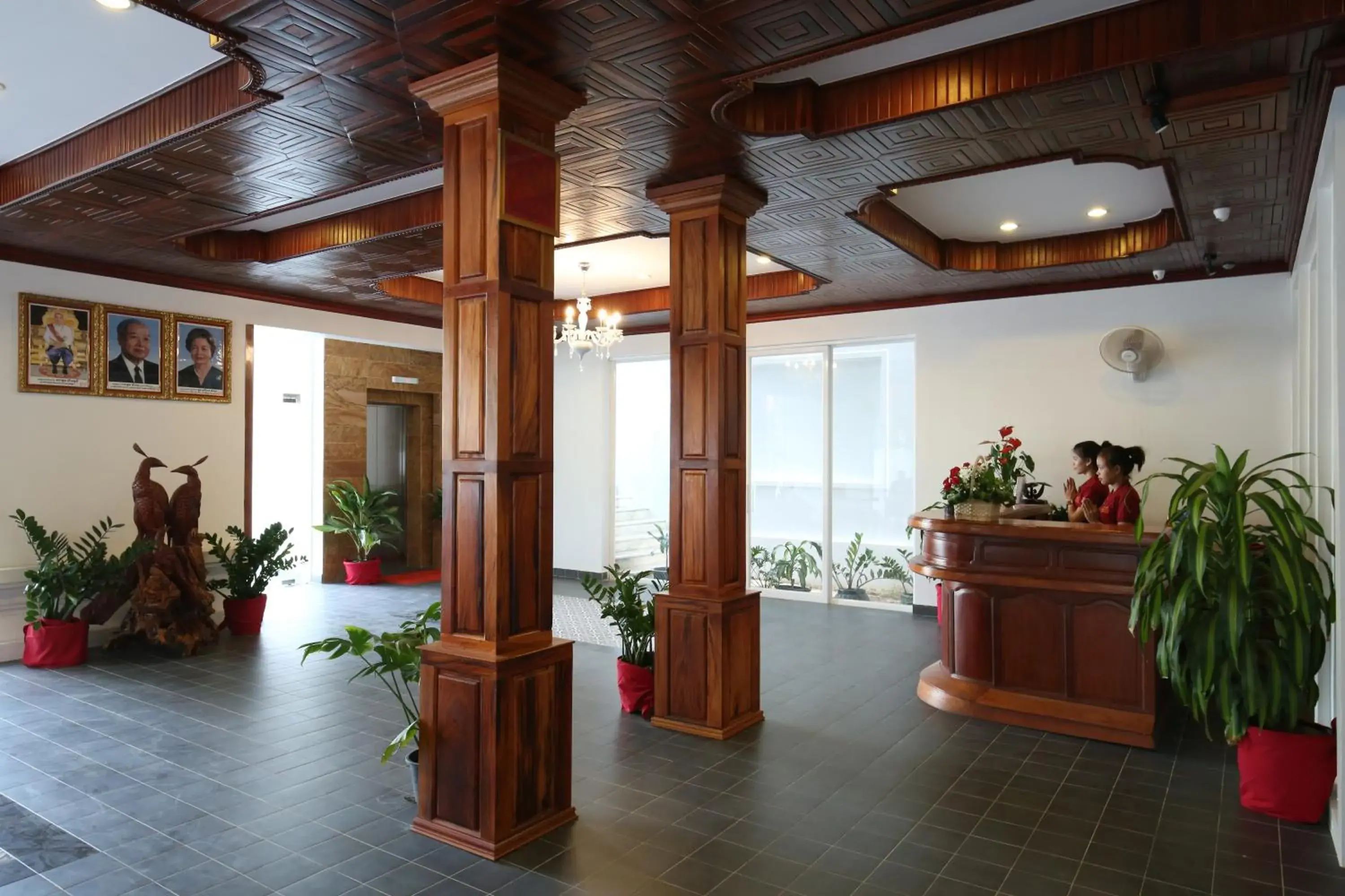 Property building, Lobby/Reception in Holy Angkor Hotel