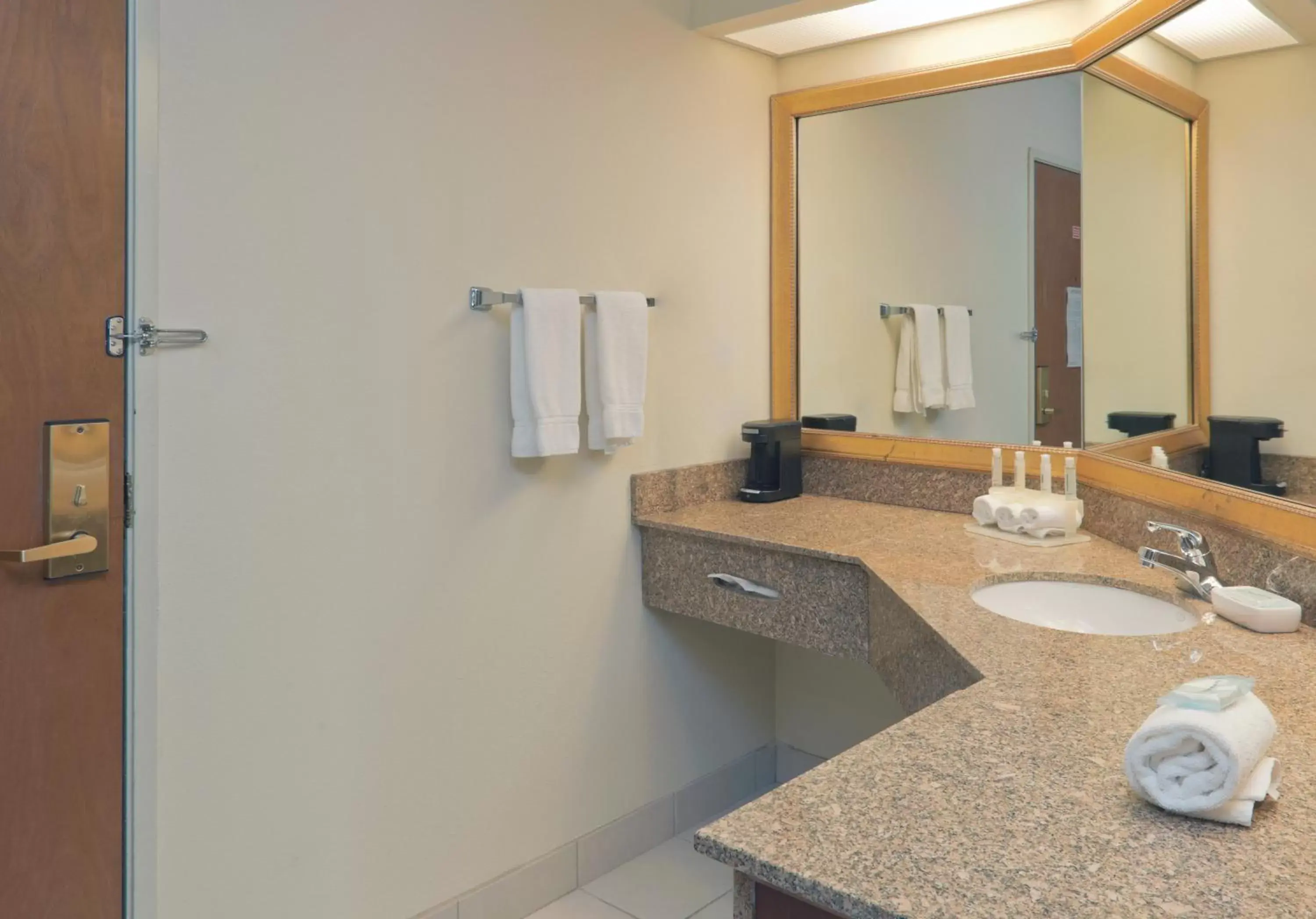Photo of the whole room, Bathroom in Holiday Inn Express Evansville - West, an IHG Hotel