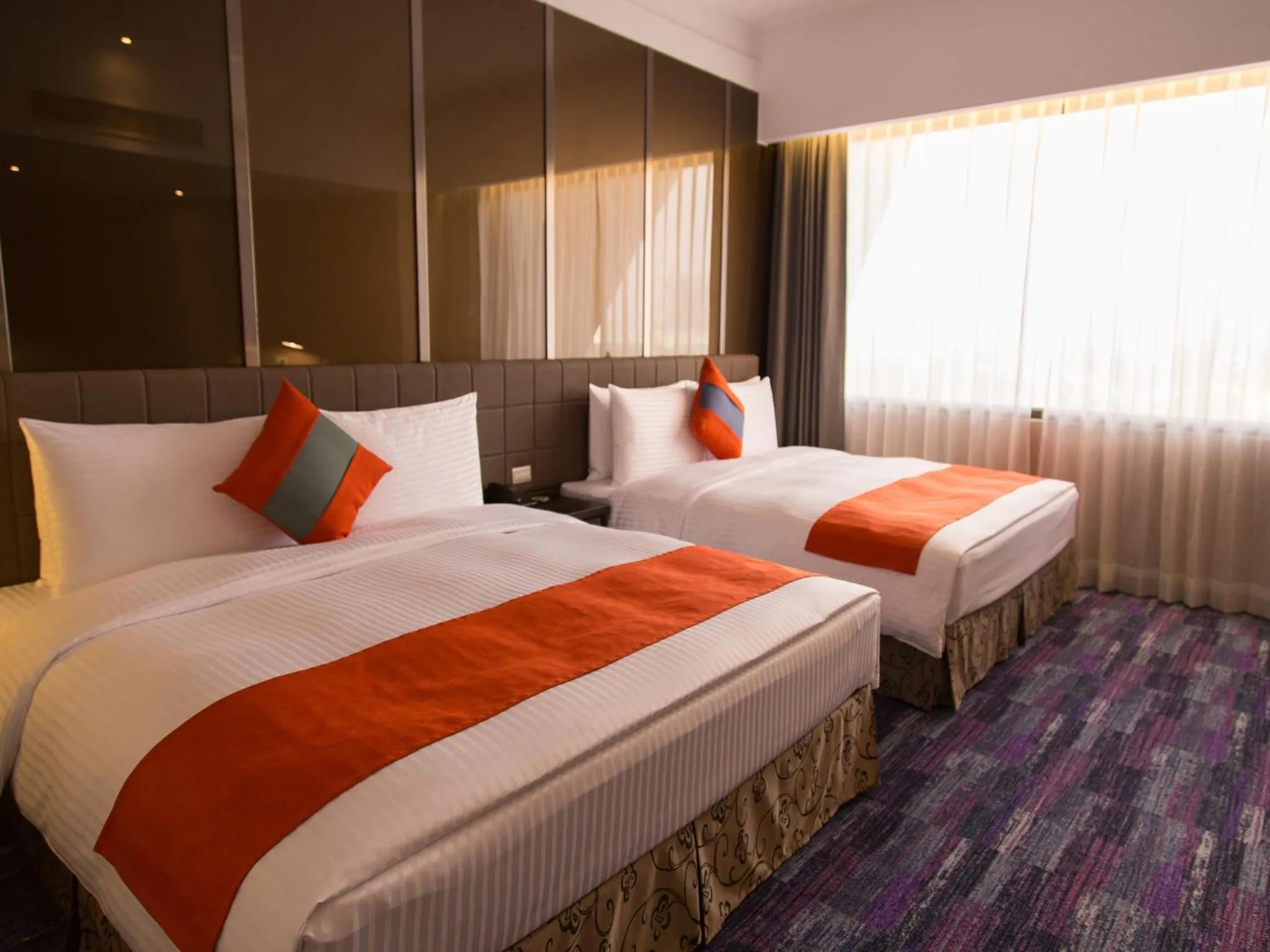 City view, Bed in Hoya Resort Hotel Kaohsiung