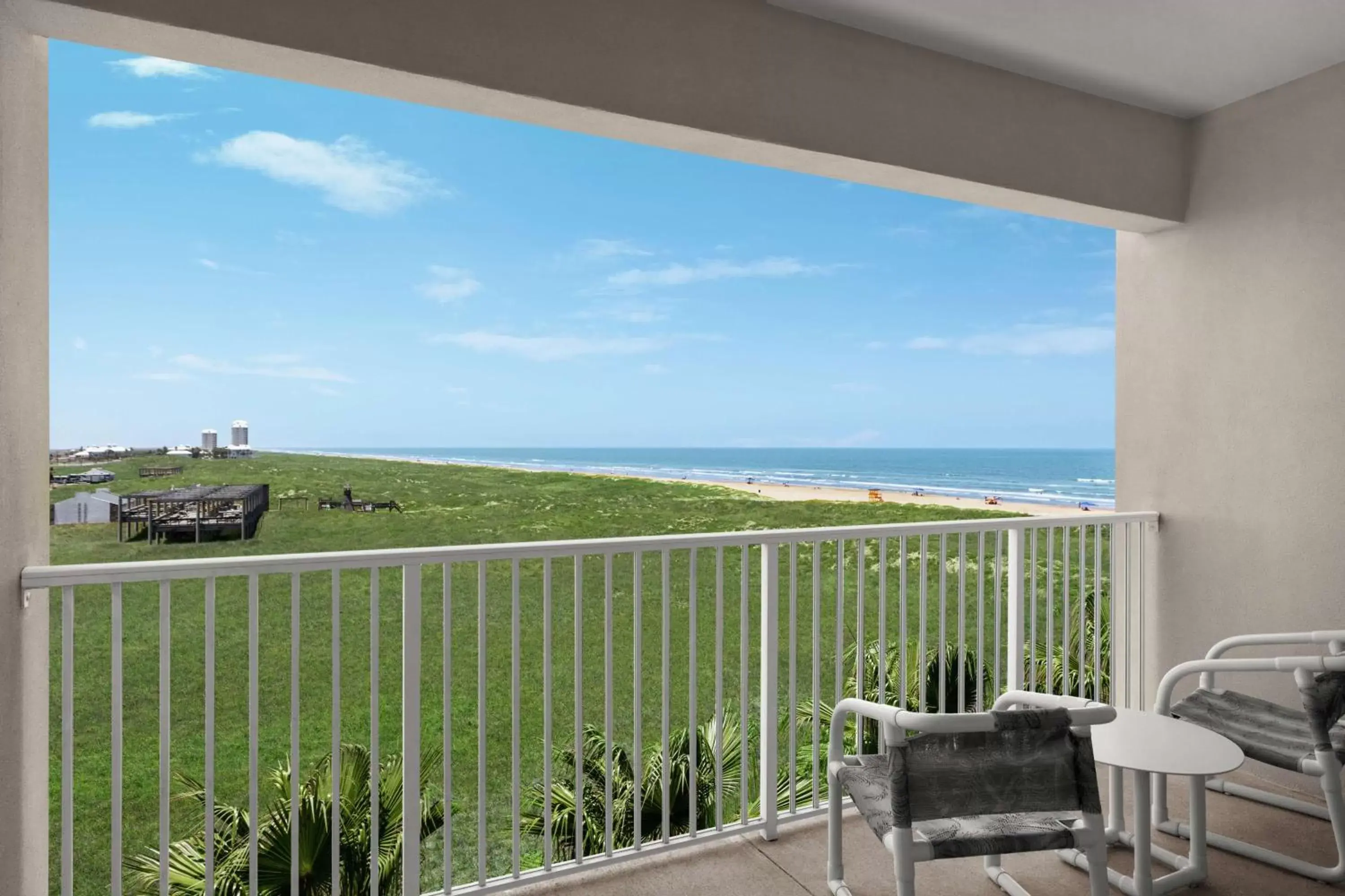 View (from property/room), Sea View in Hilton Garden Inn South Padre Island