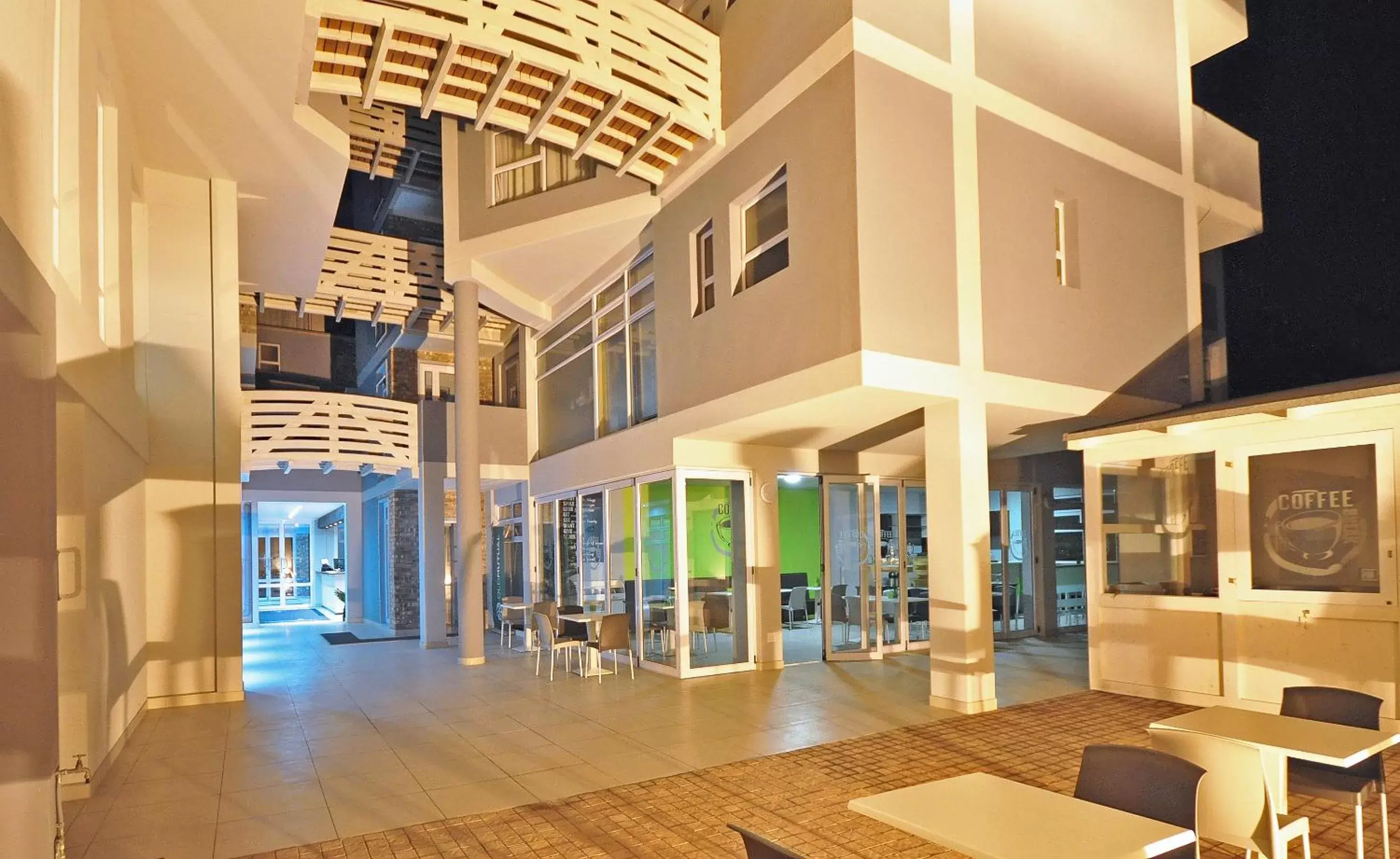 Patio in Swakopmund Plaza Hotel