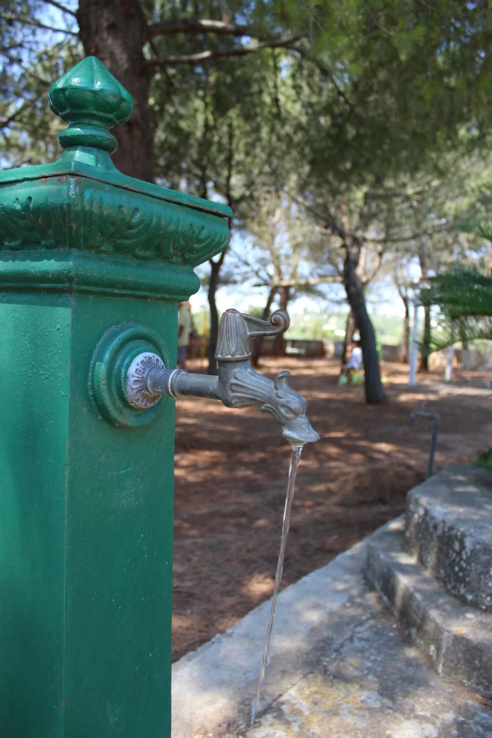 Decorative detail in Masseria Tolla
