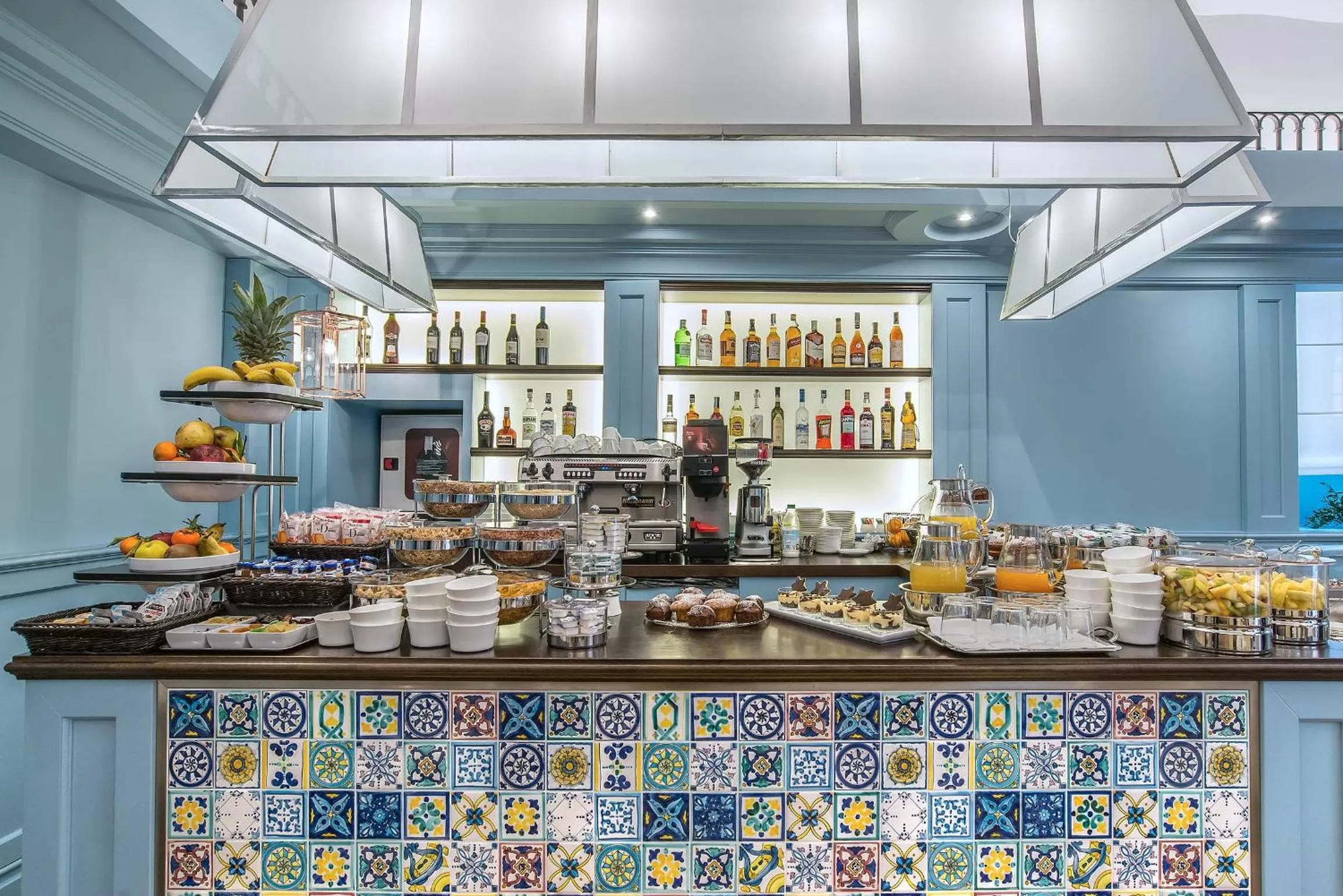 Buffet breakfast in Hotel Martis Palace