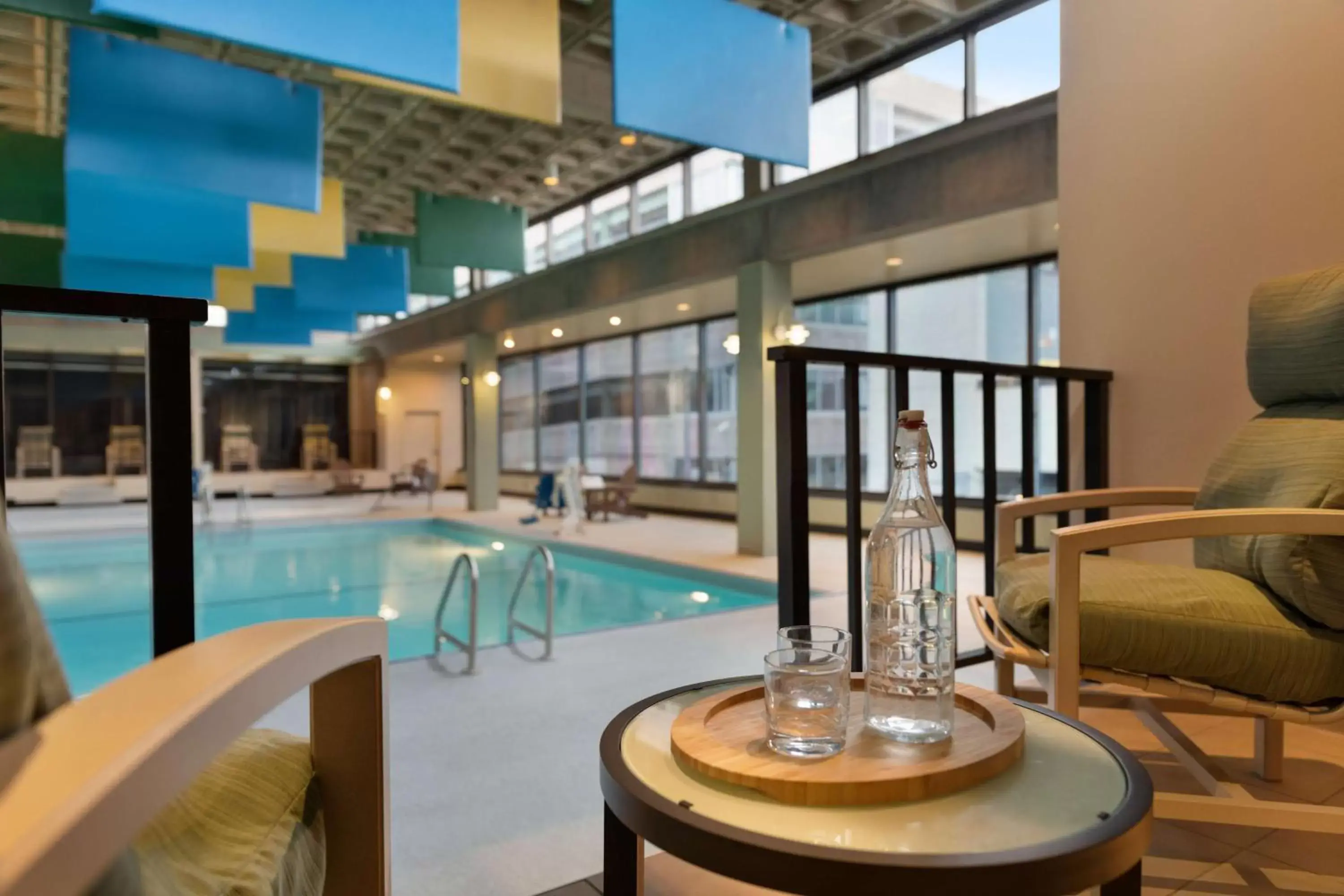 Photo of the whole room, Swimming Pool in Hilton Burlington Lake Champlain