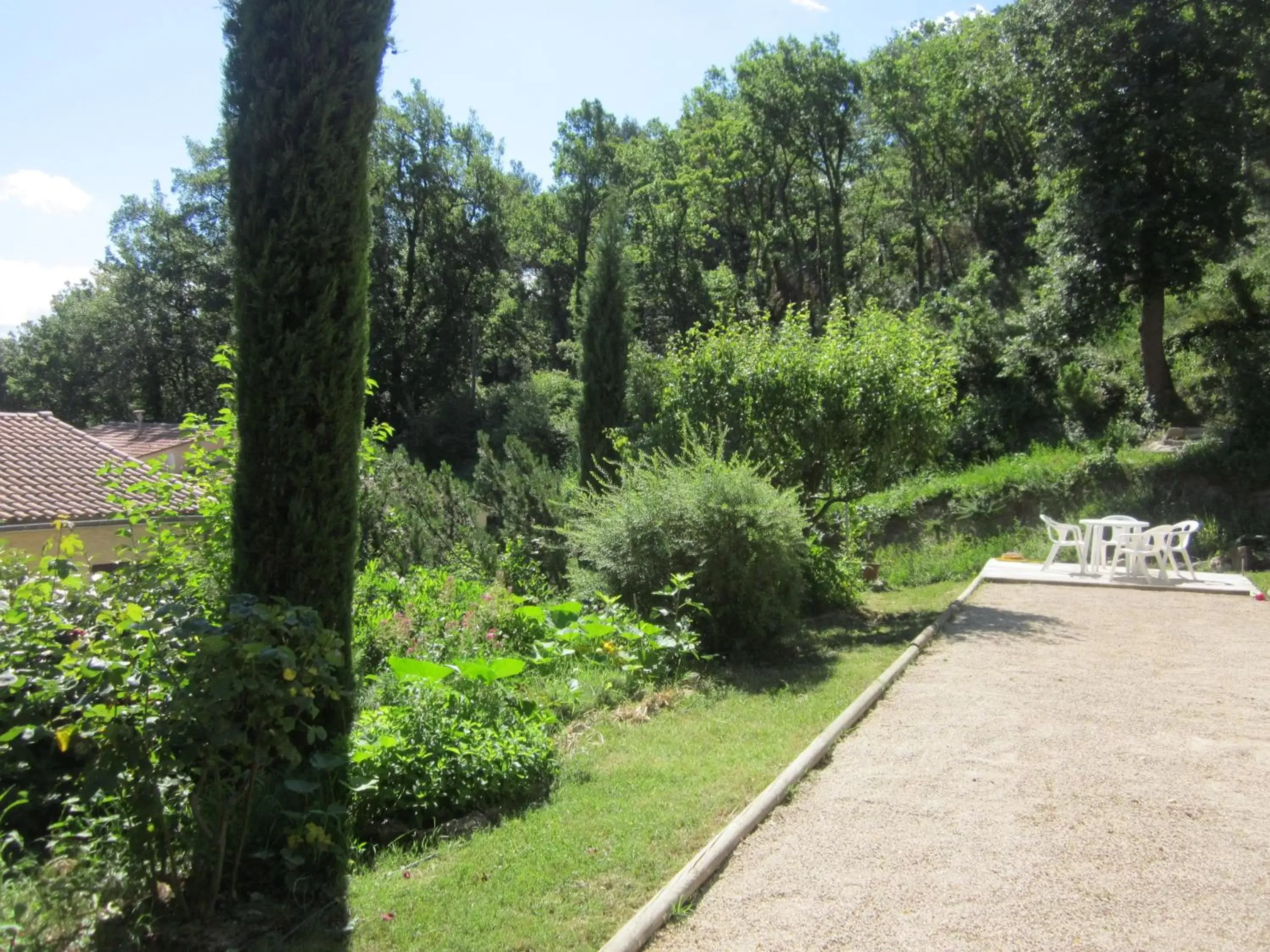 Garden in Les Verveines de Vaison