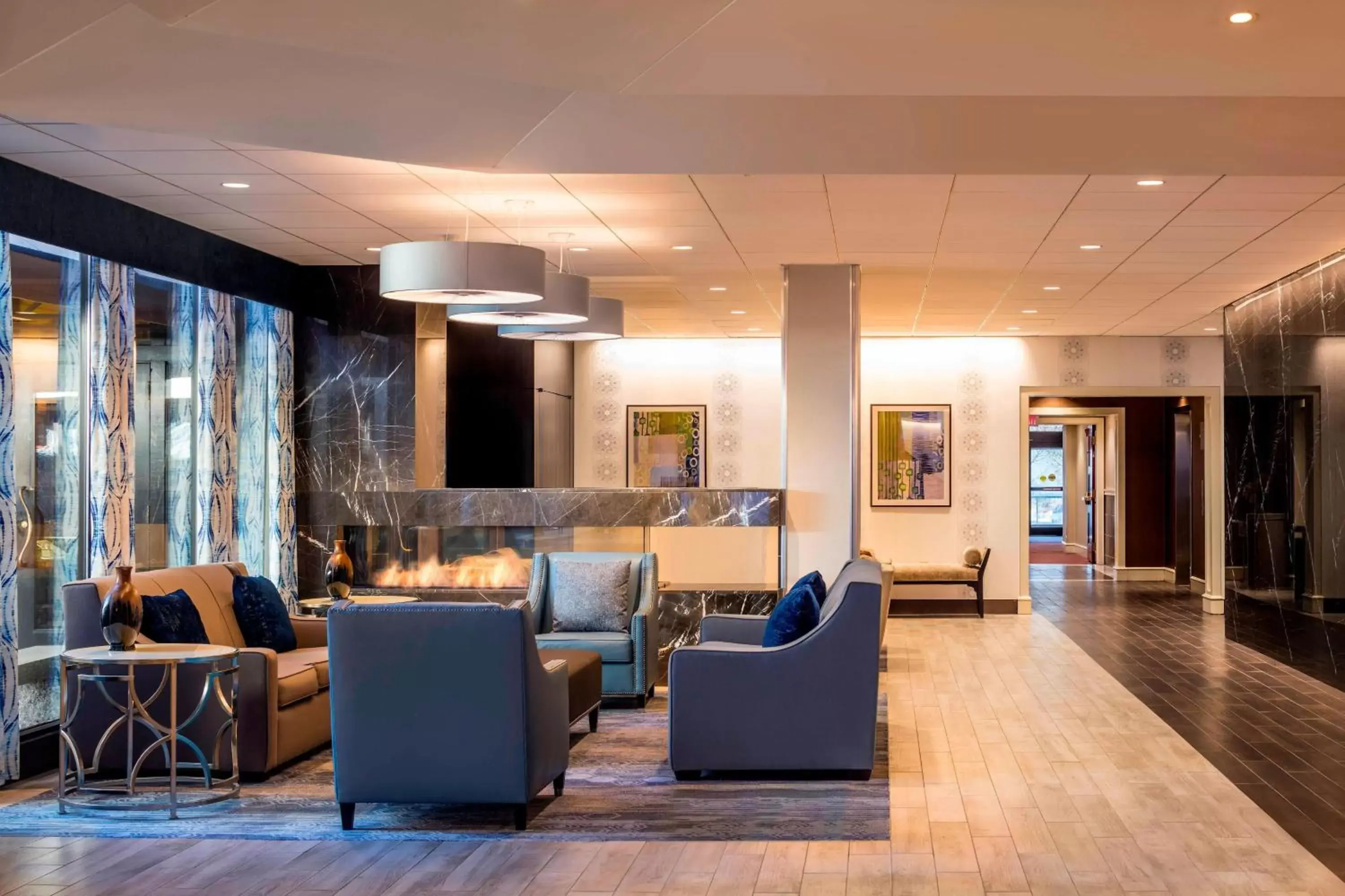 Lobby or reception, Lobby/Reception in Four Points by Sheraton Norwood Conference Center