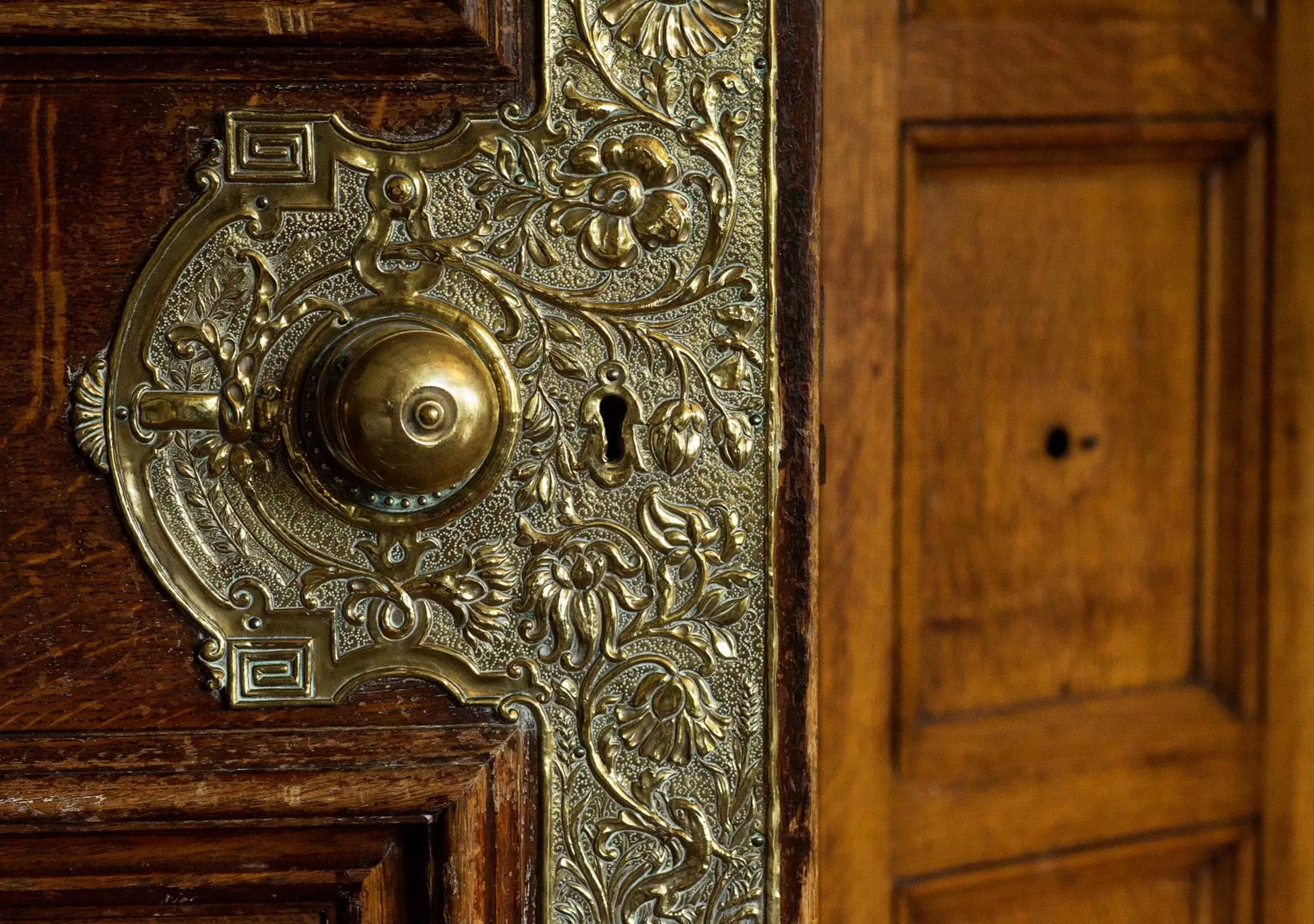 Decorative detail in Pendley Manor