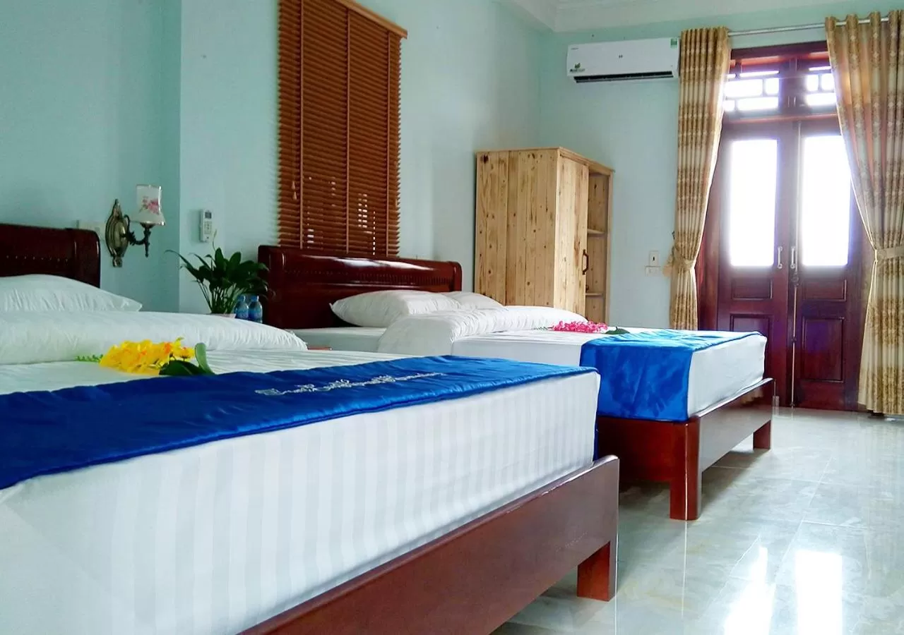 Bed in Tam Coc Heart Homestay