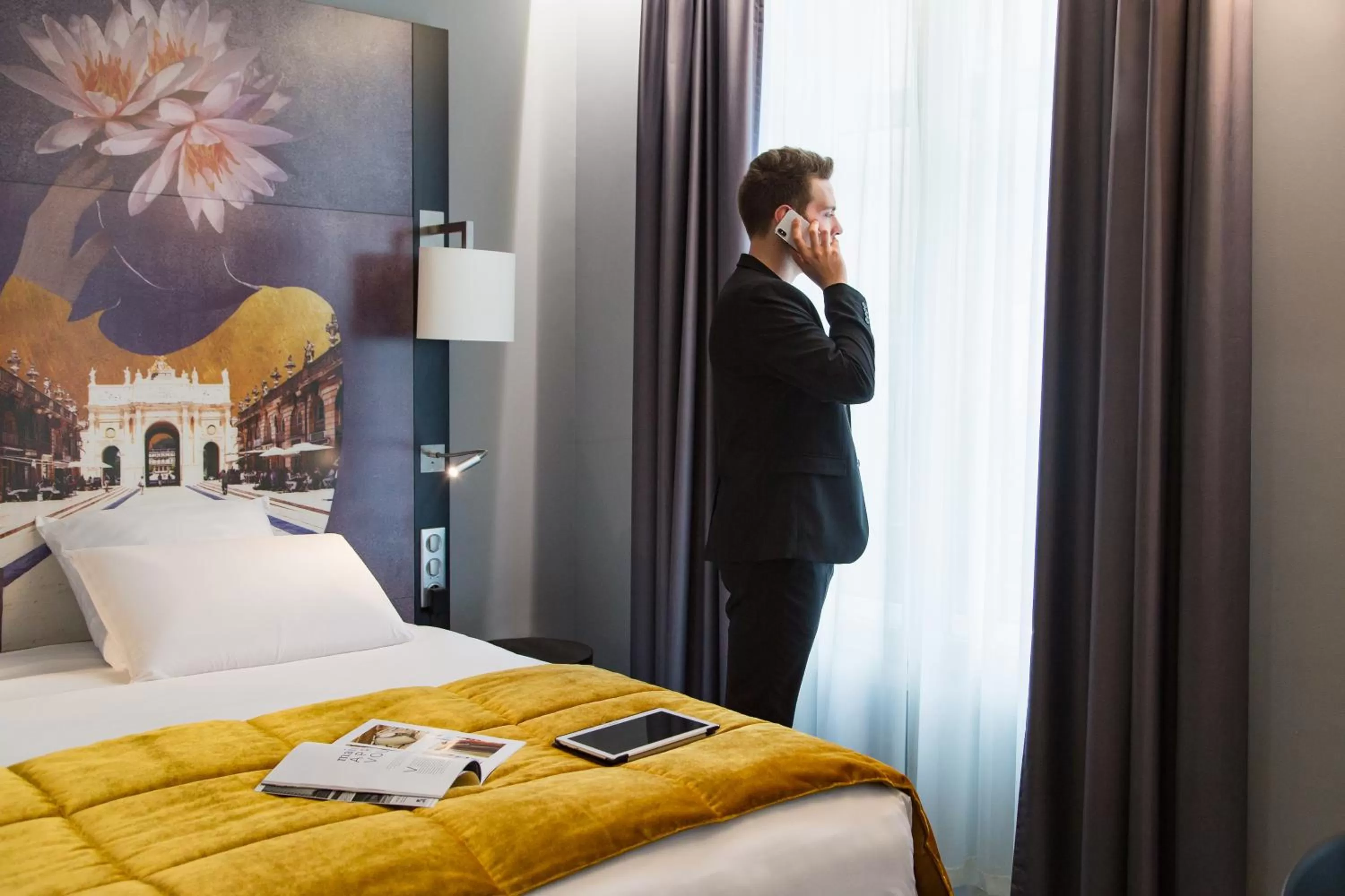 Staff, Bed in Mercure Nancy Centre Place Stanislas