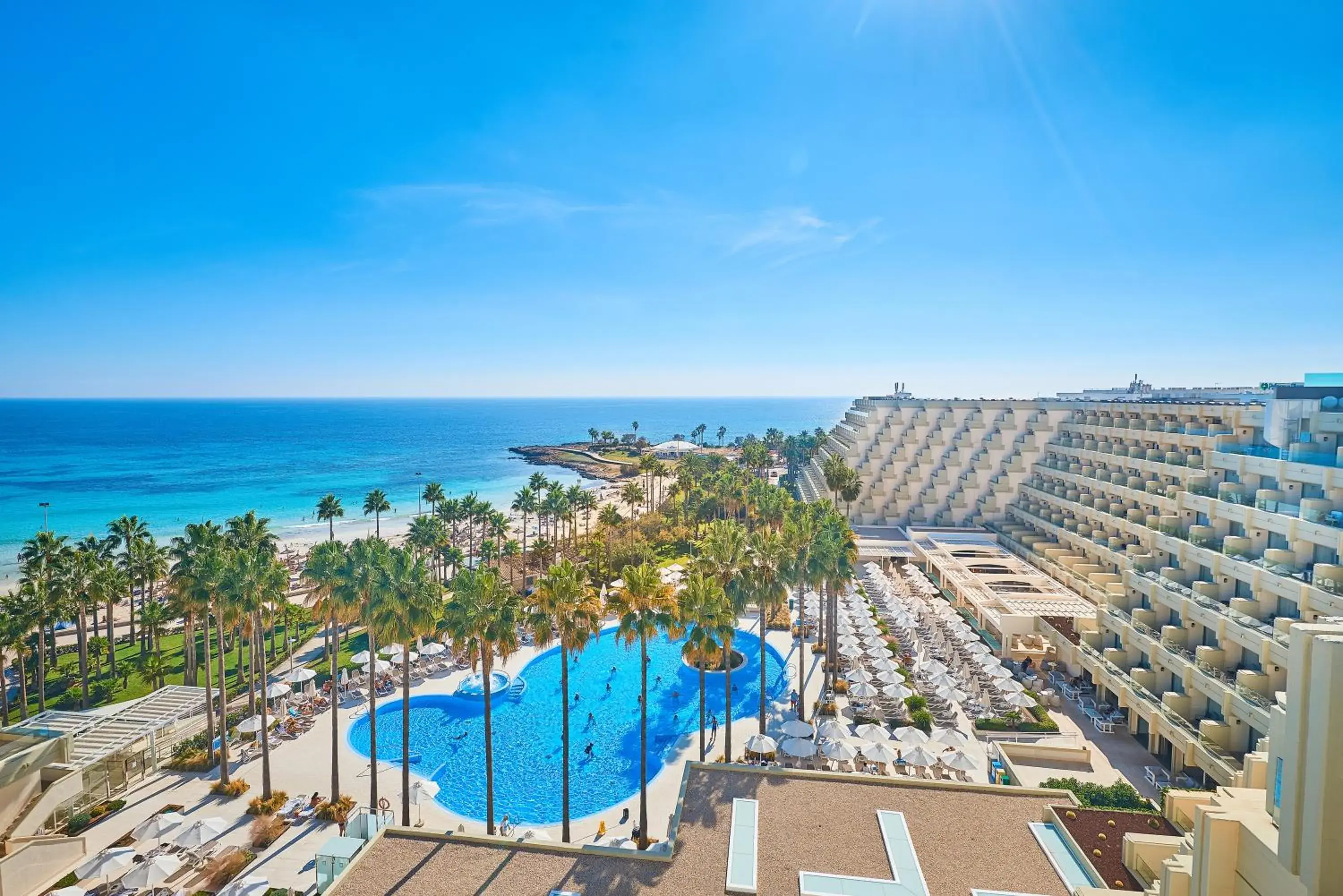 Beach, Pool View in Hipotels Mediterraneo Hotel - Adults Only