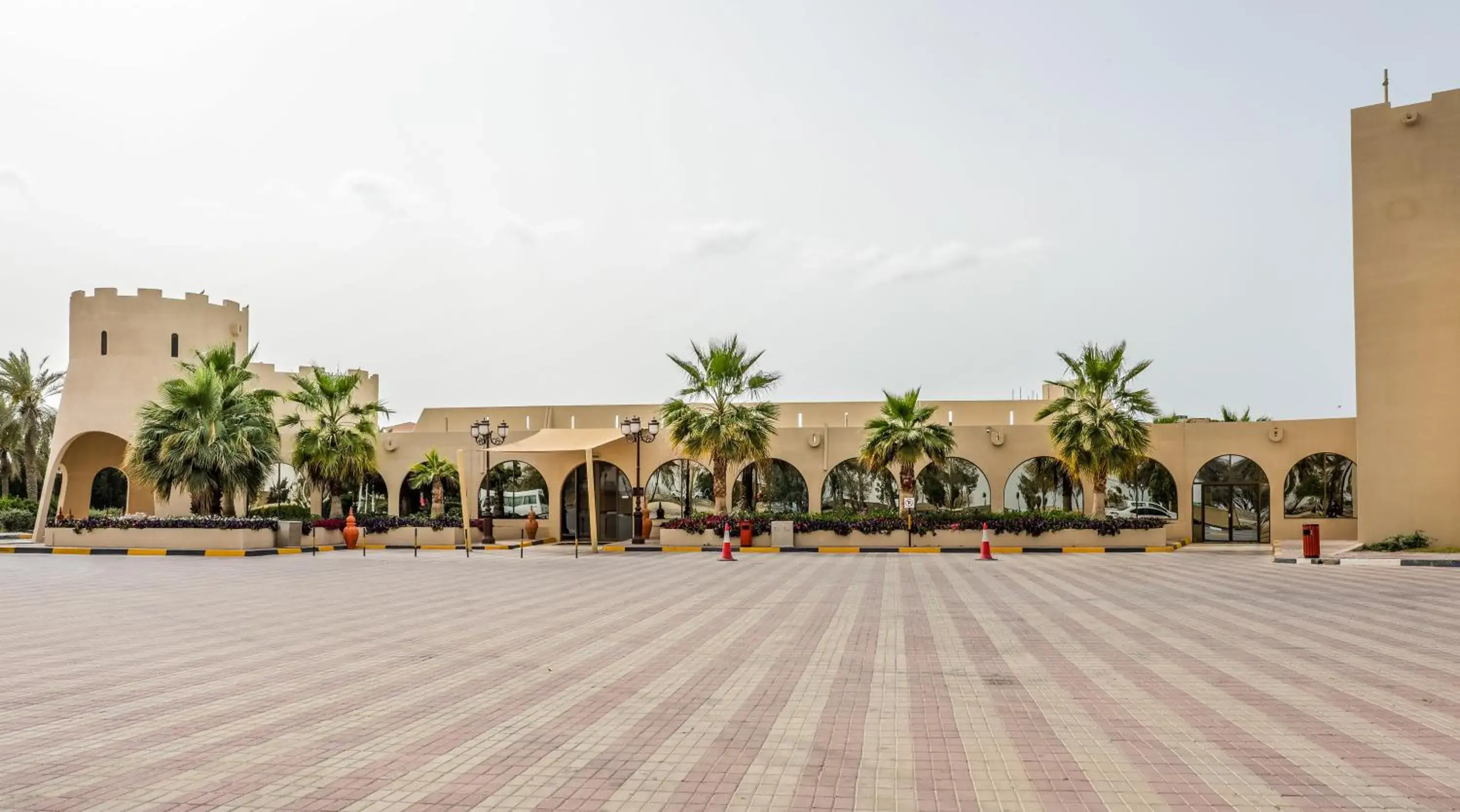 Property building in Dhafra Beach Hotel