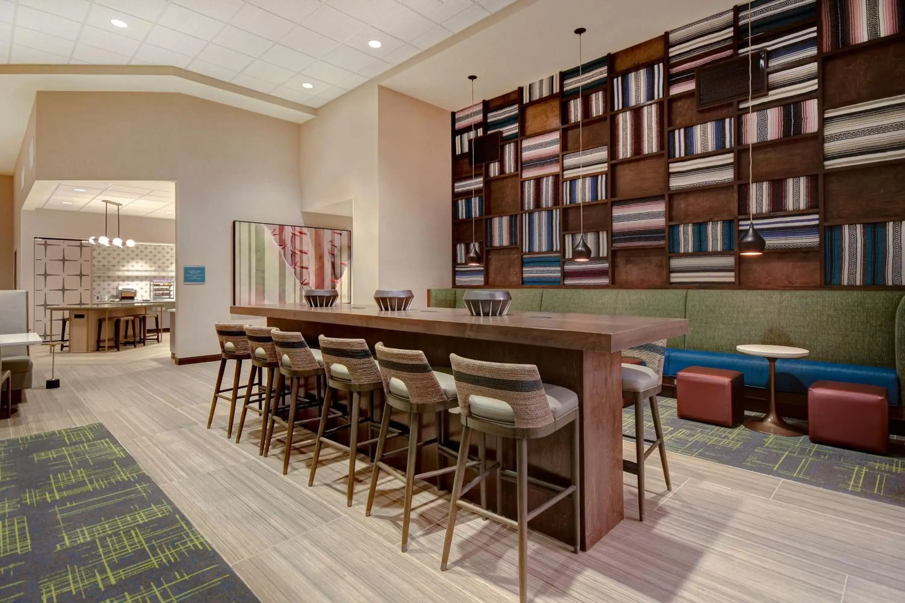 Lobby or reception, Lounge/Bar in Home2 Suites By Hilton Tucson Downtown
