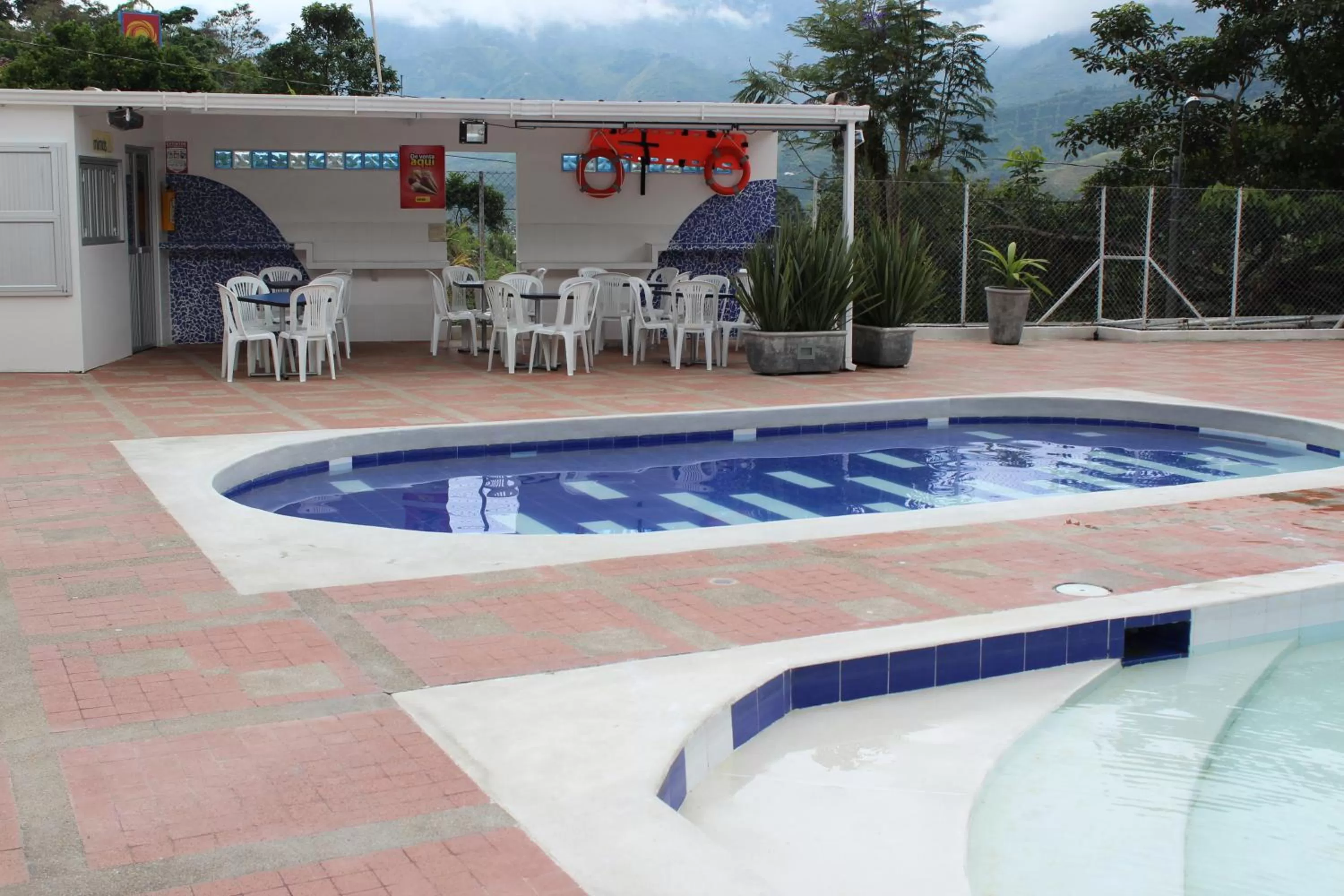 Pool view in Sky Club Eco Hotel