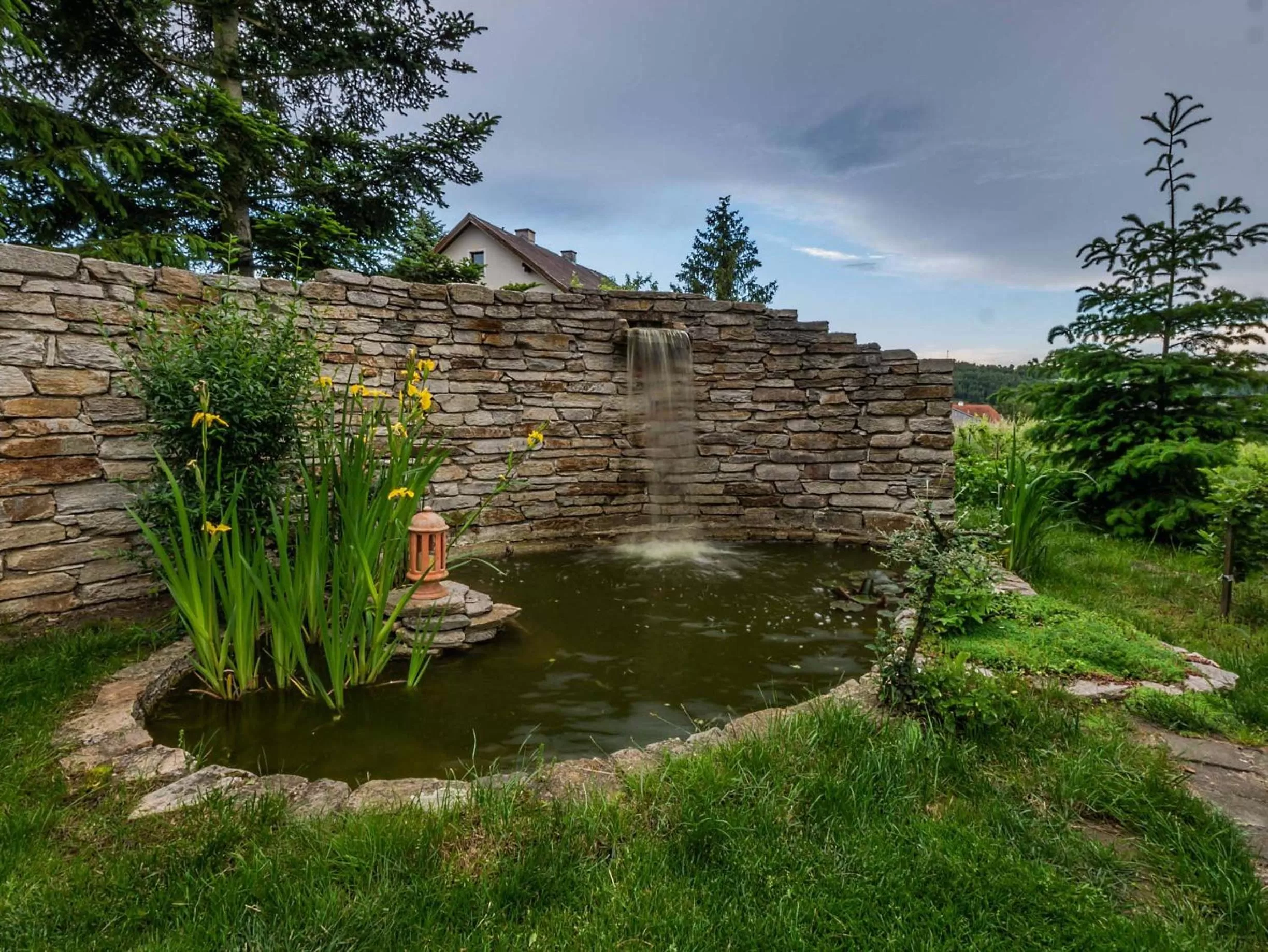 Garden in Gästehaus Pointner