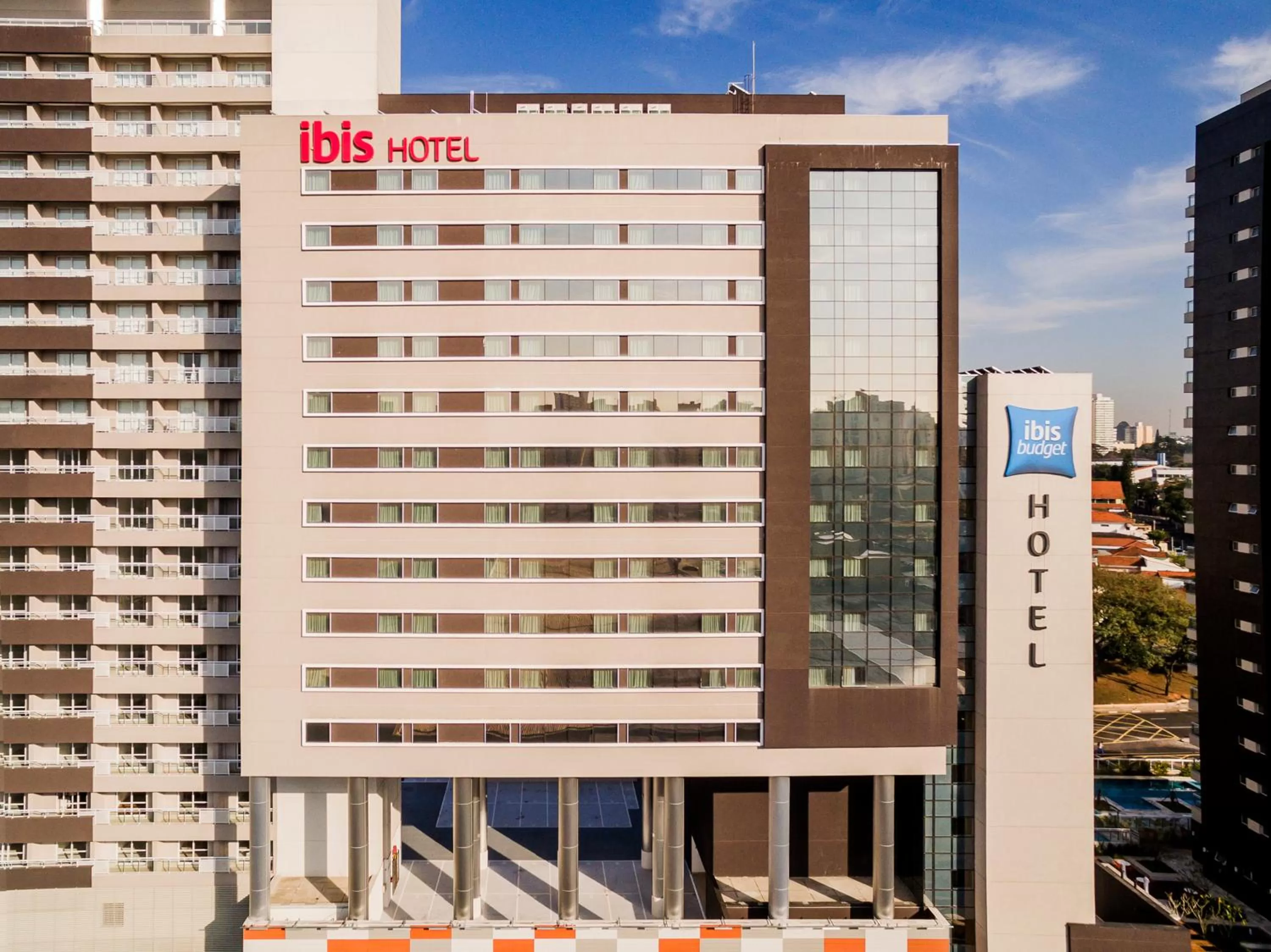 Bird's eye view in ibis Sao Bernardo do Campo