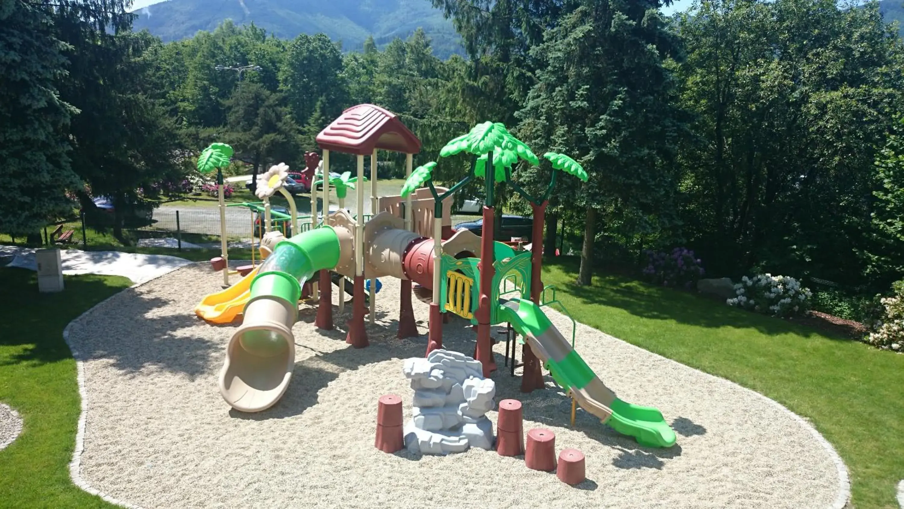 Children play ground, Children's Play Area in Hotel Diament Ustron