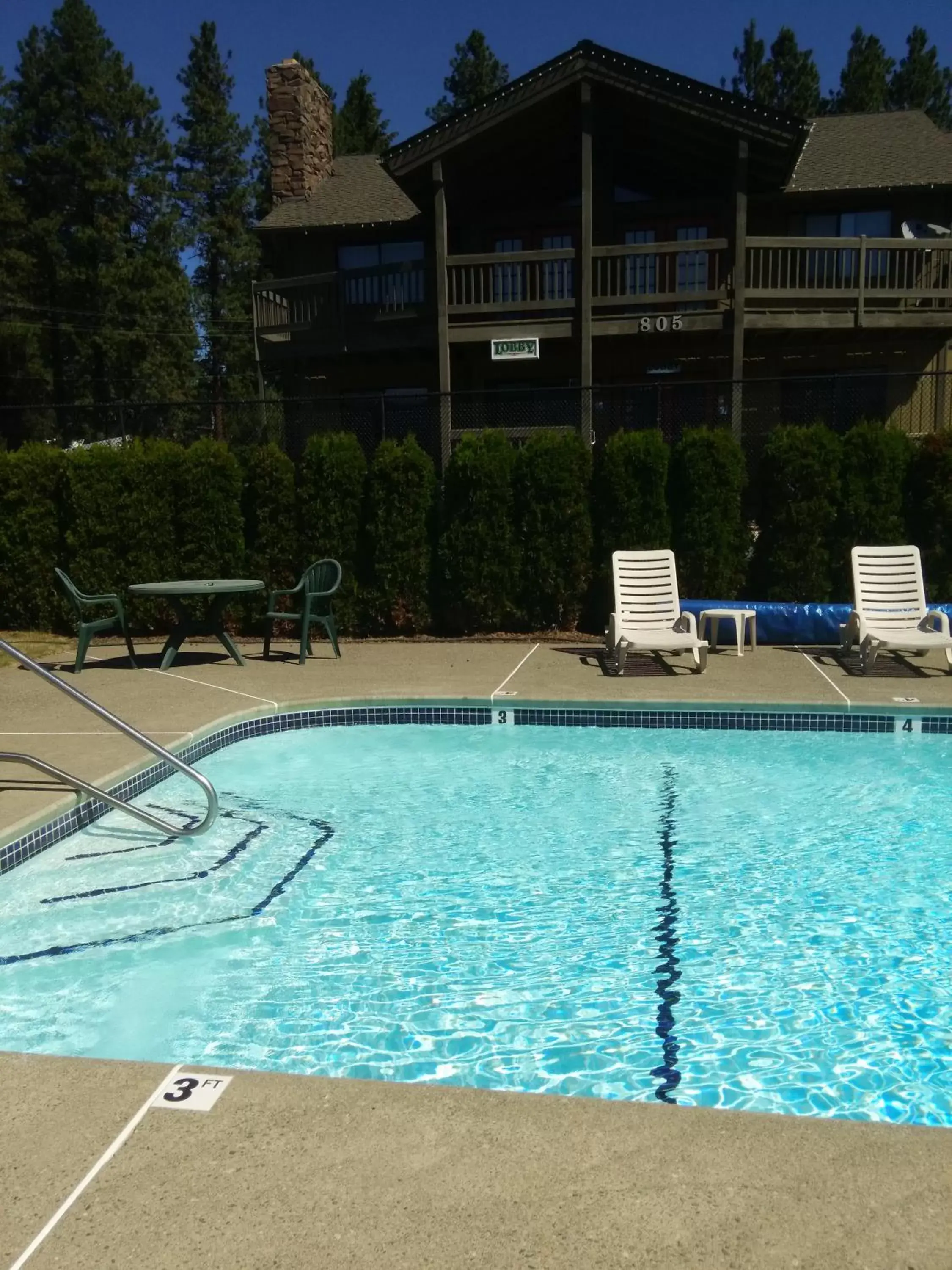 Day, Swimming Pool in Stewart Lodge